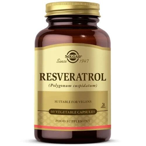 Solgar Resveratrol (Polygonum cuspidatum)  – 60 Capsules