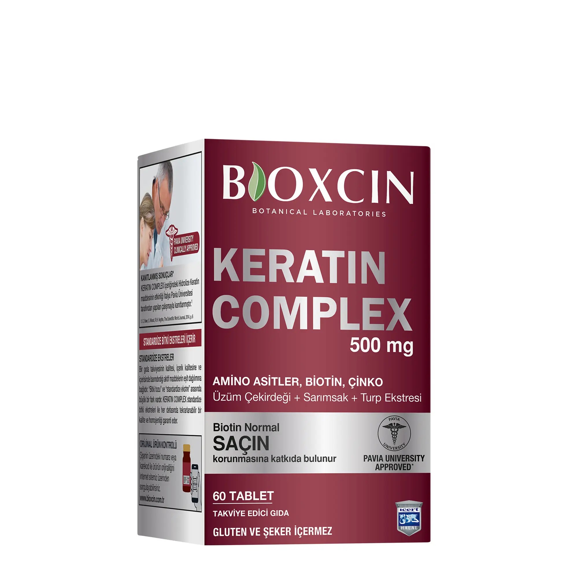 Bioxcin Forte Keratin Complex Supplement 60 Tablets