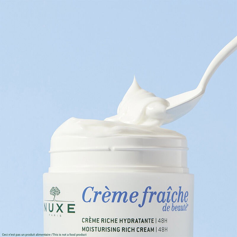 NUXE Crème Fraîche كريم العناية بالترطيب المكثف لمدة 48 ساعة (للبشرة الجافة)