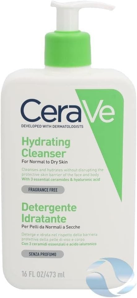 CeraVe Hydrating Cleanser for Normal and Dry Skin 473 ml