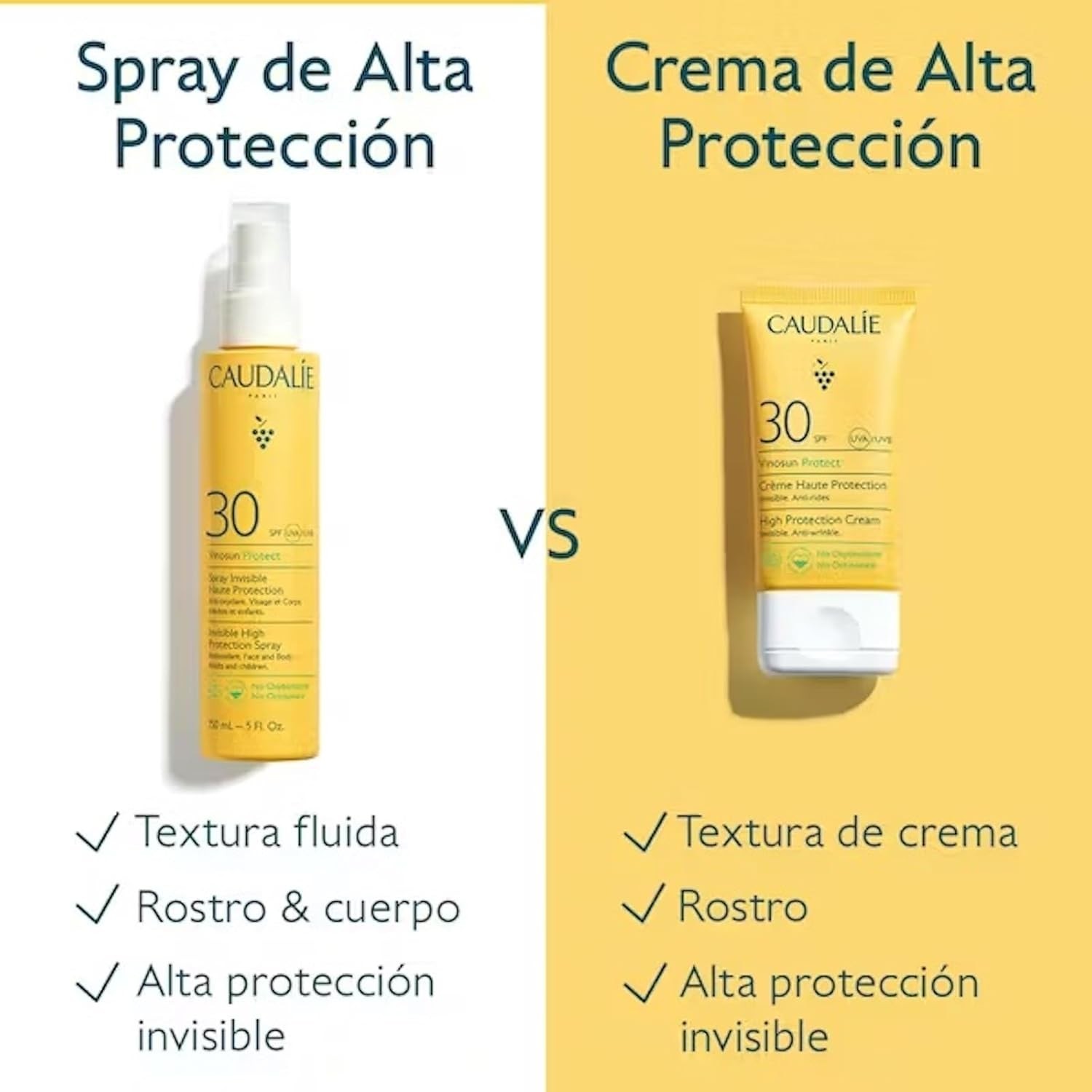 Caudalie Vinosun Protect SPF30 Sunscreen Cream 50 ml