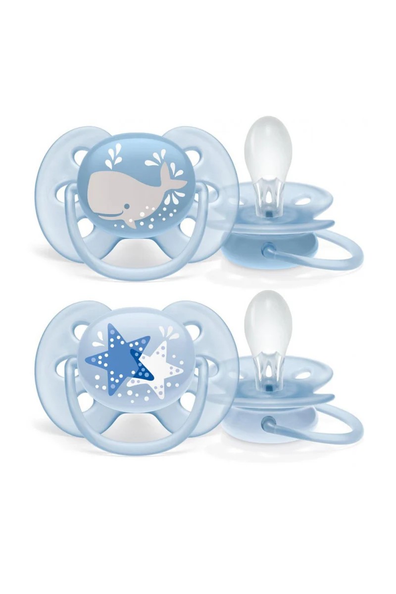 Philips Avent Ultra Soft Pacifier 6-18 Months - Boy