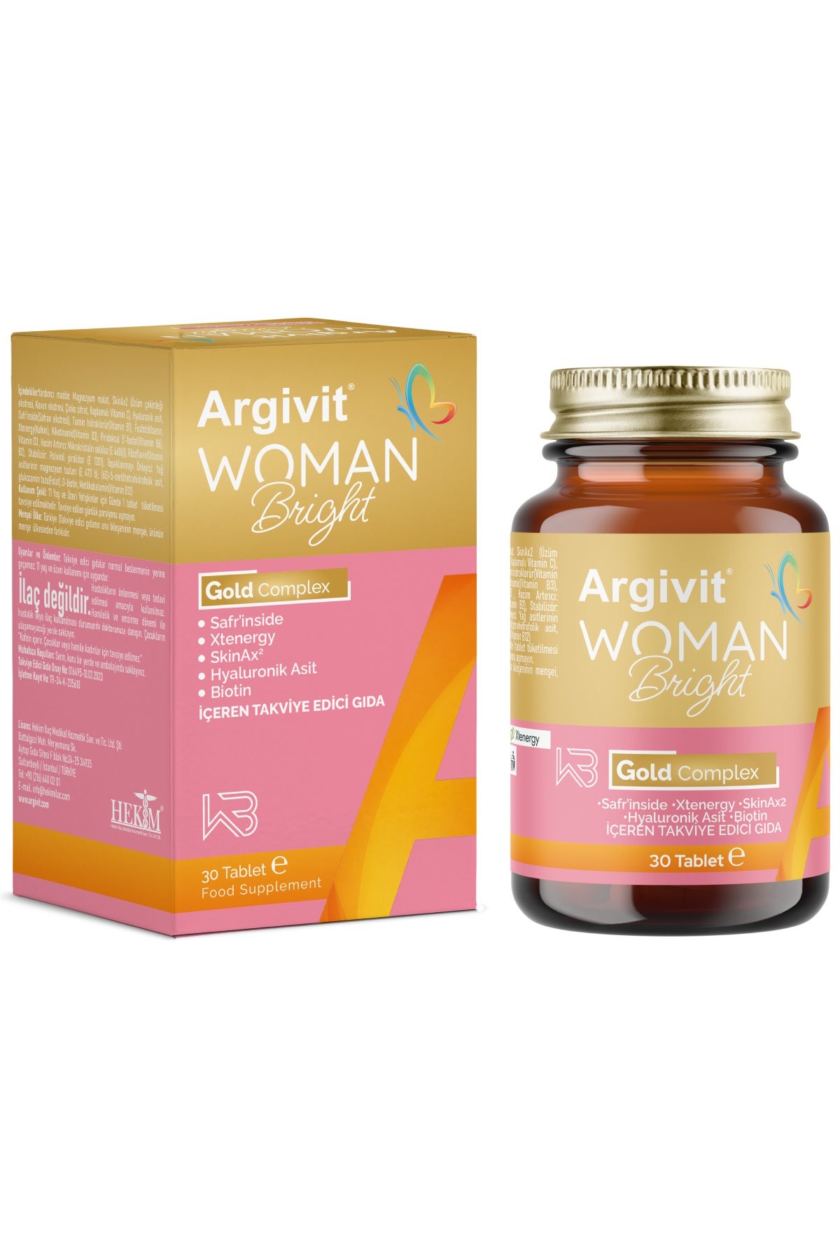 Argivit Woman Bright Tablet 30 Tablets