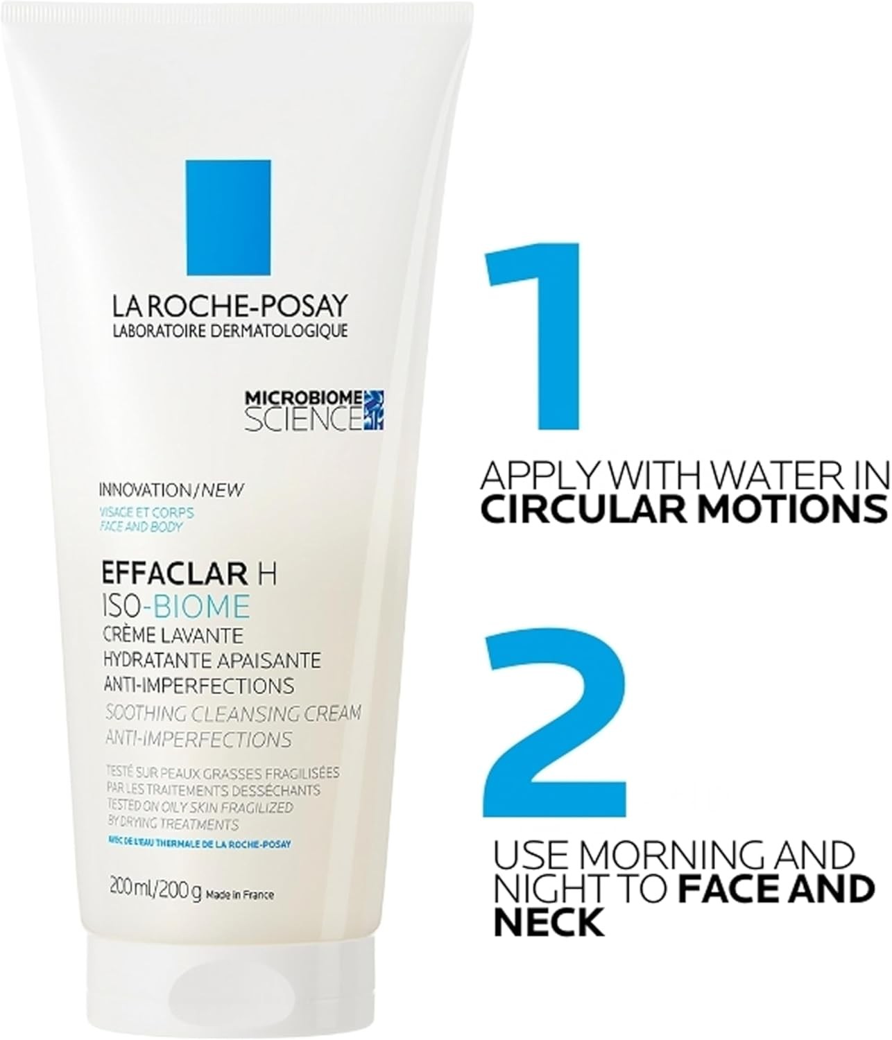 La Roche-Posay EFFACLAR H ISO-BIOME crème lavante 200 ml