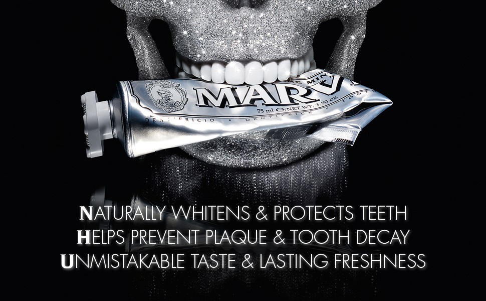 Marvis Whitening Toothpaste  Mint -  85ml