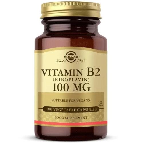 Solgar Vitamin B2 Riboflavin 100 mg 100 Tablets
