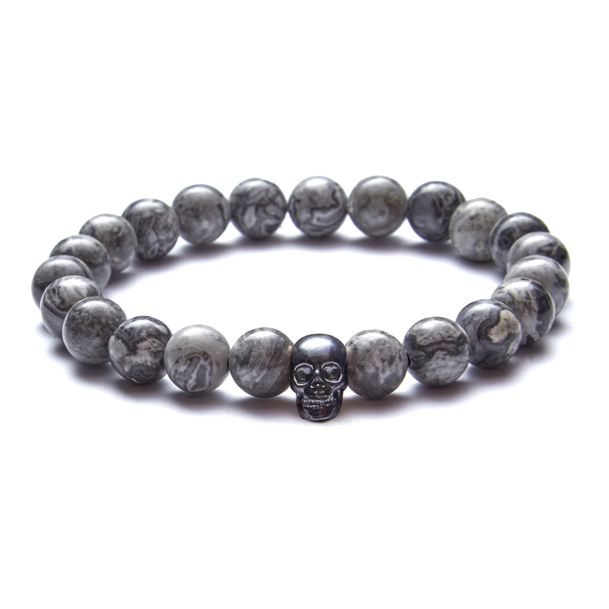 Skull Beaded Bracelet