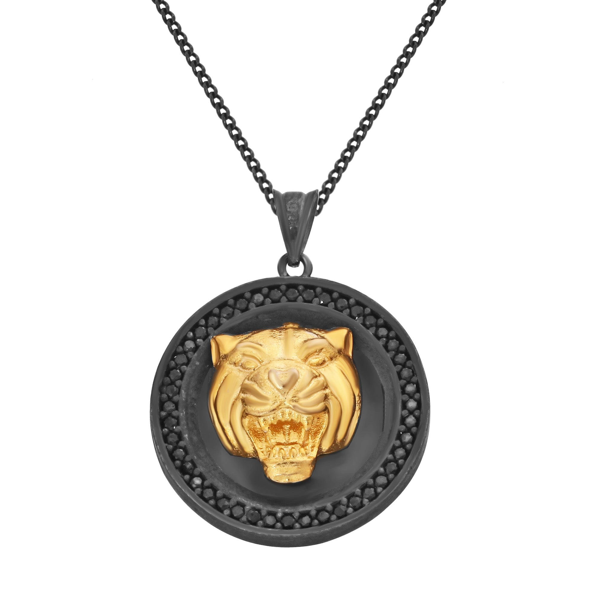 Tiger Silver Necklace