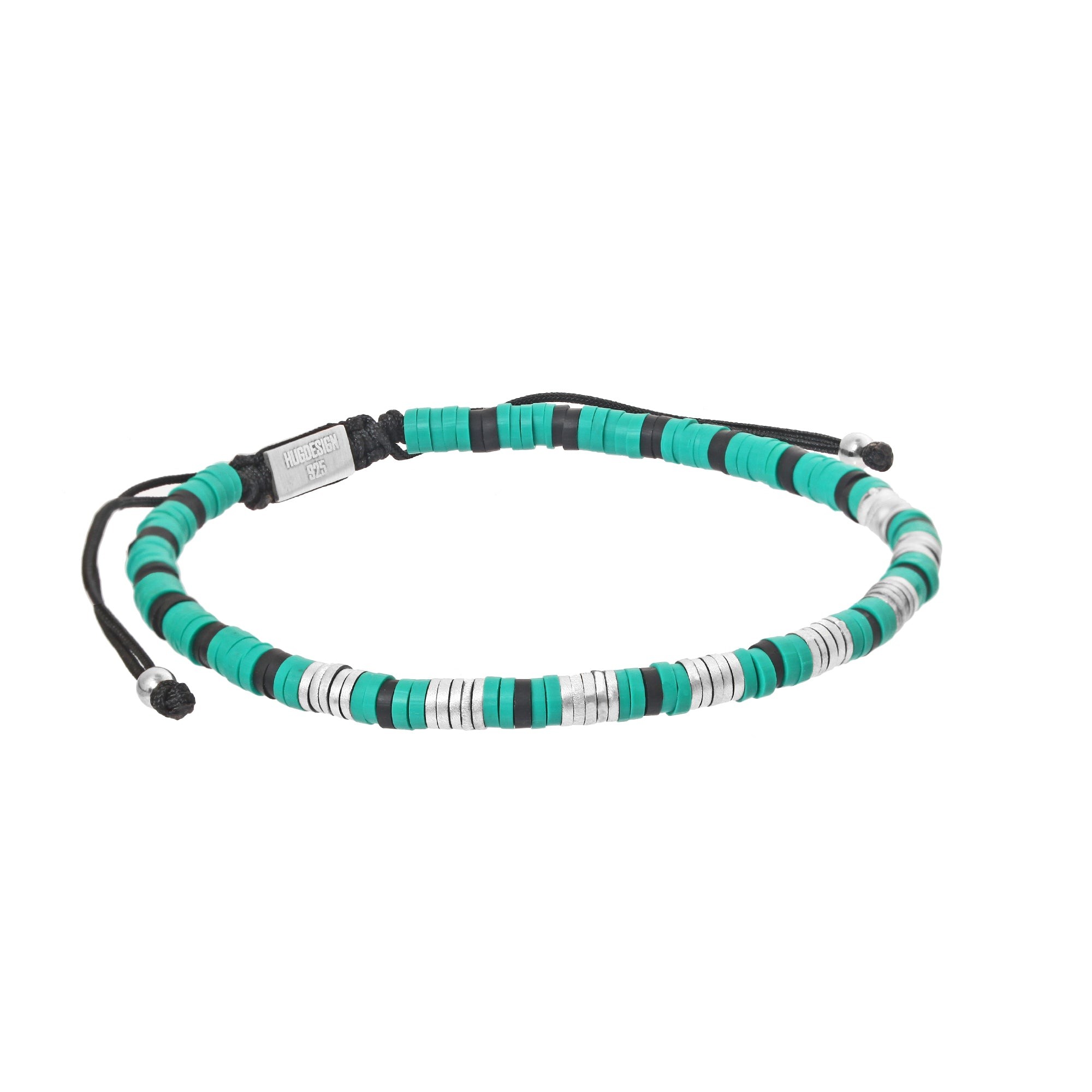 Disc Beads Macrame Bracelet