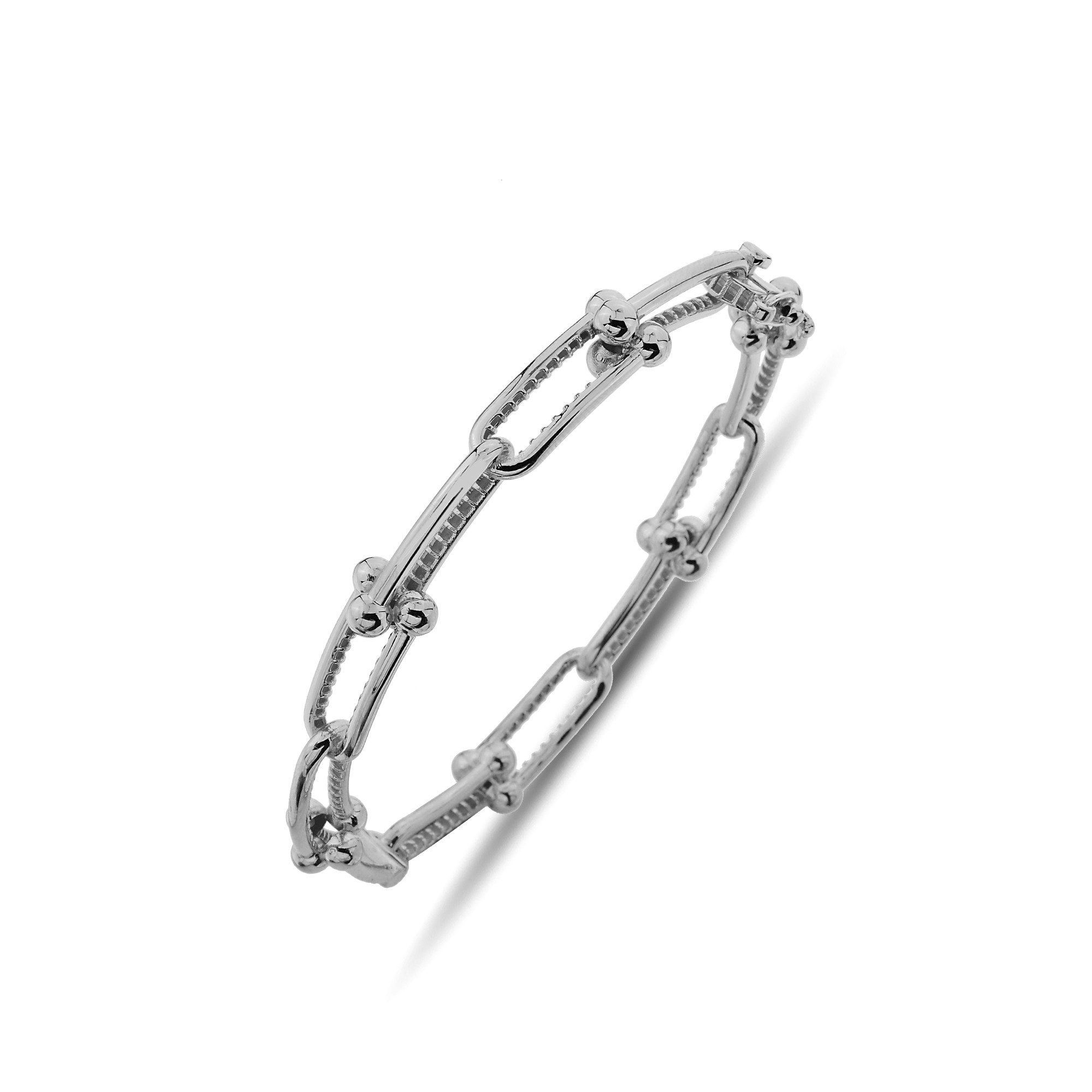 Horseshoe Clamp Bracelet