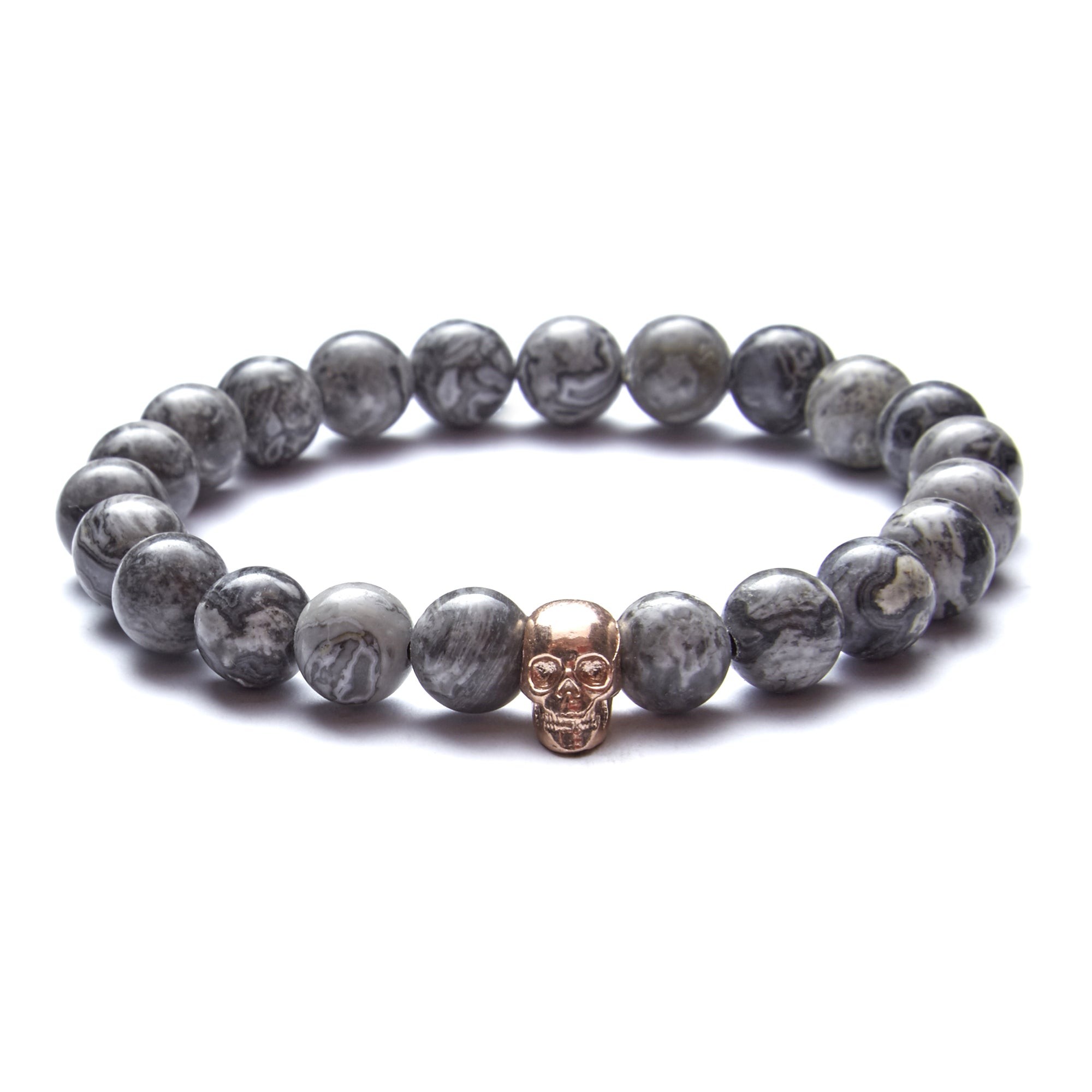 Skull Beaded Bracelet