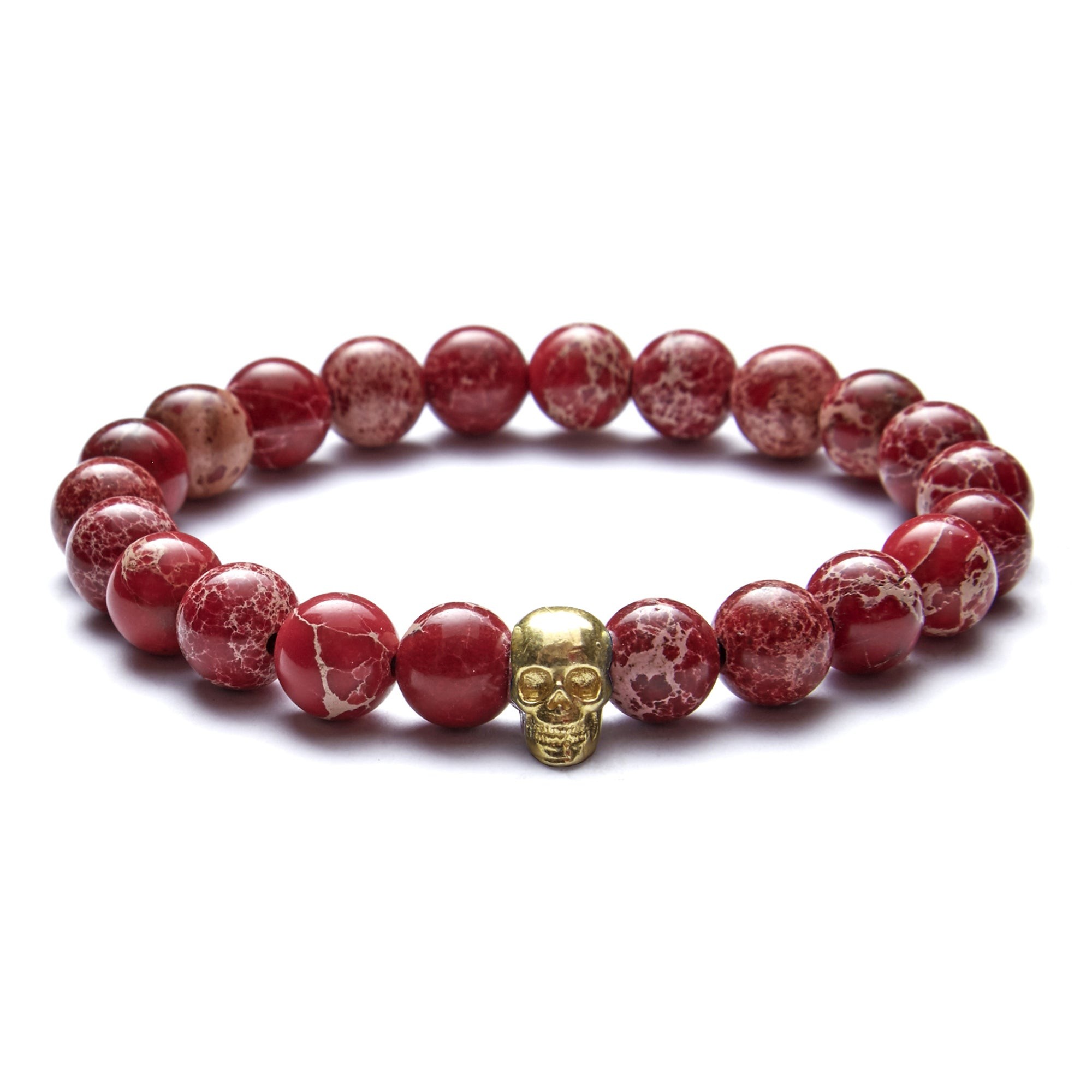 Skull Beaded Bracelet