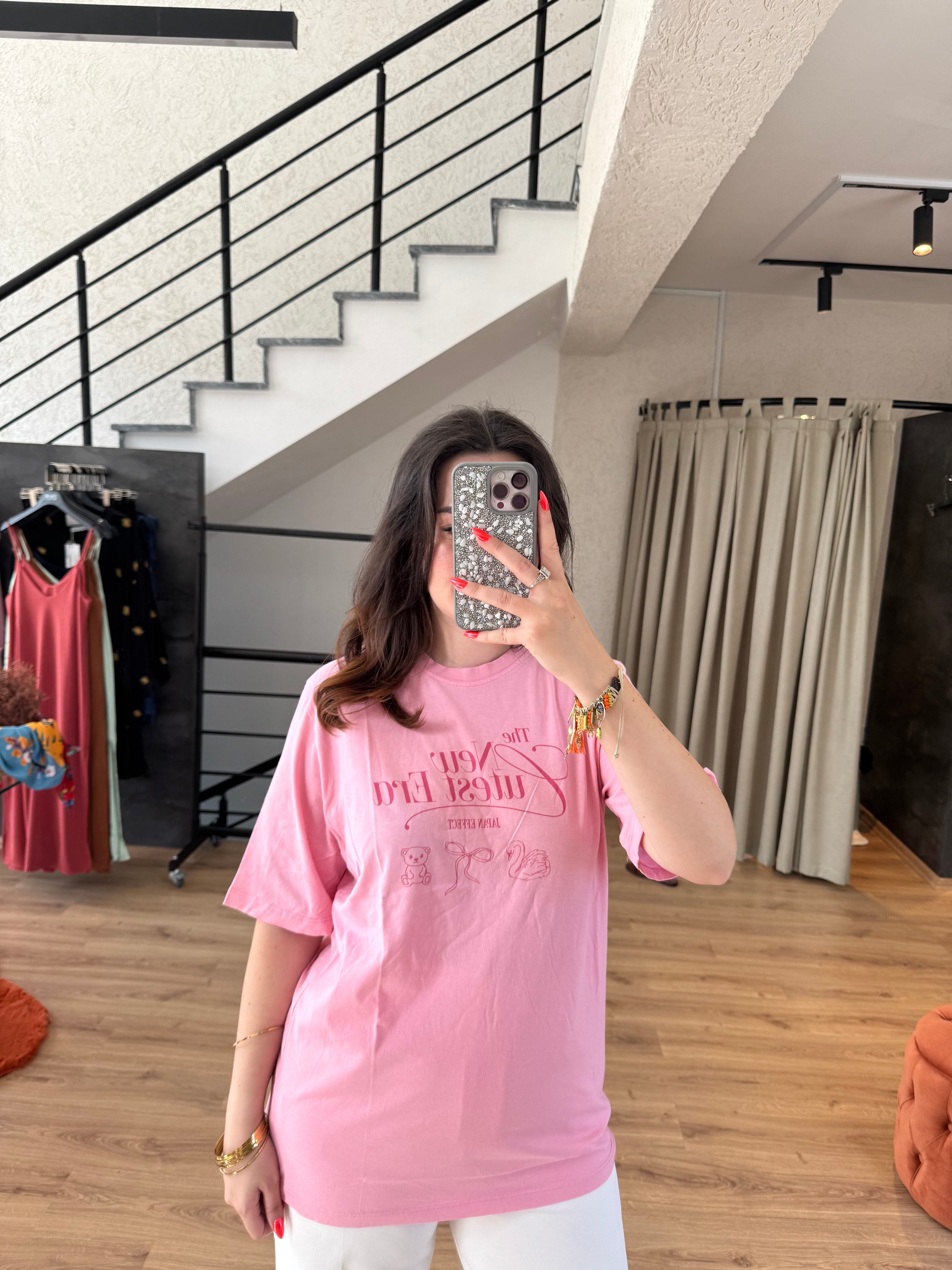 New cutest era yazılı tshirt