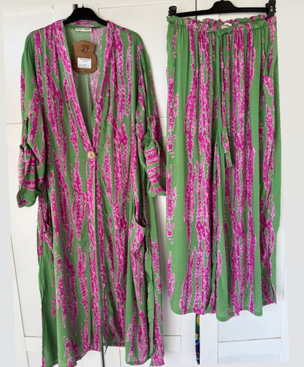 ipek Viskon Kaftan Takım