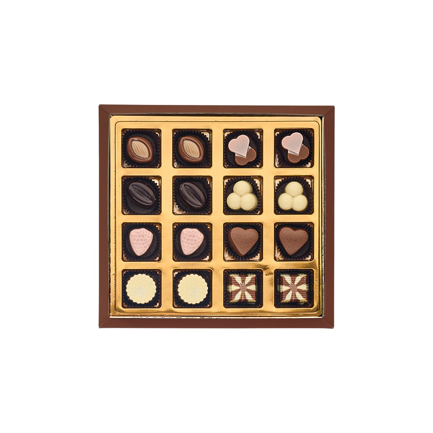 Luxury Selection Hediyelik Çikolata Kutusu / Kahverengi