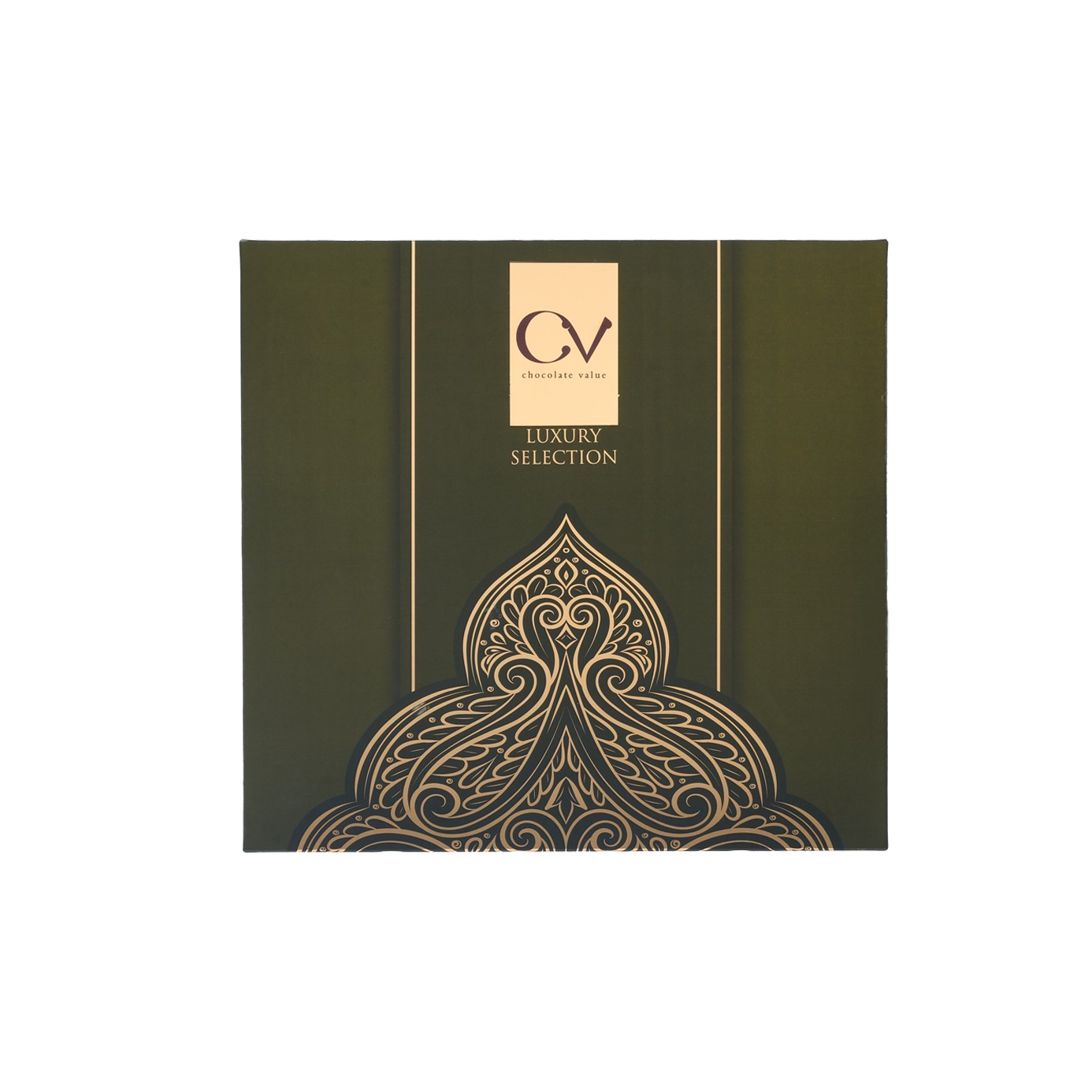 Luxury Selection Hediyelik Çikolata Kutusu / Yeşil