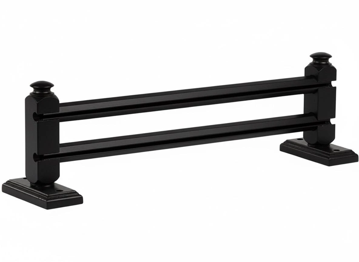 Siyah Cenova S Pile Uyumlu Modern Ahşap Rustik