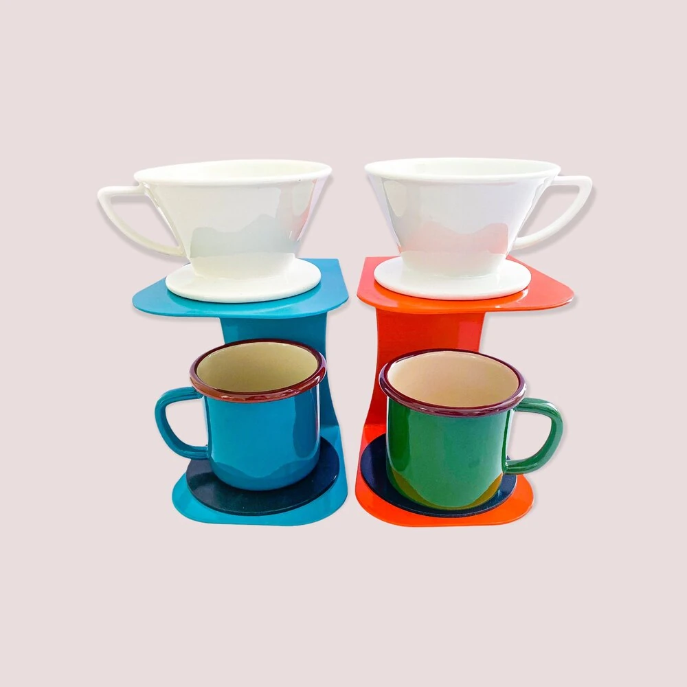 Turkuaz Filtre Kahve Standı C tip