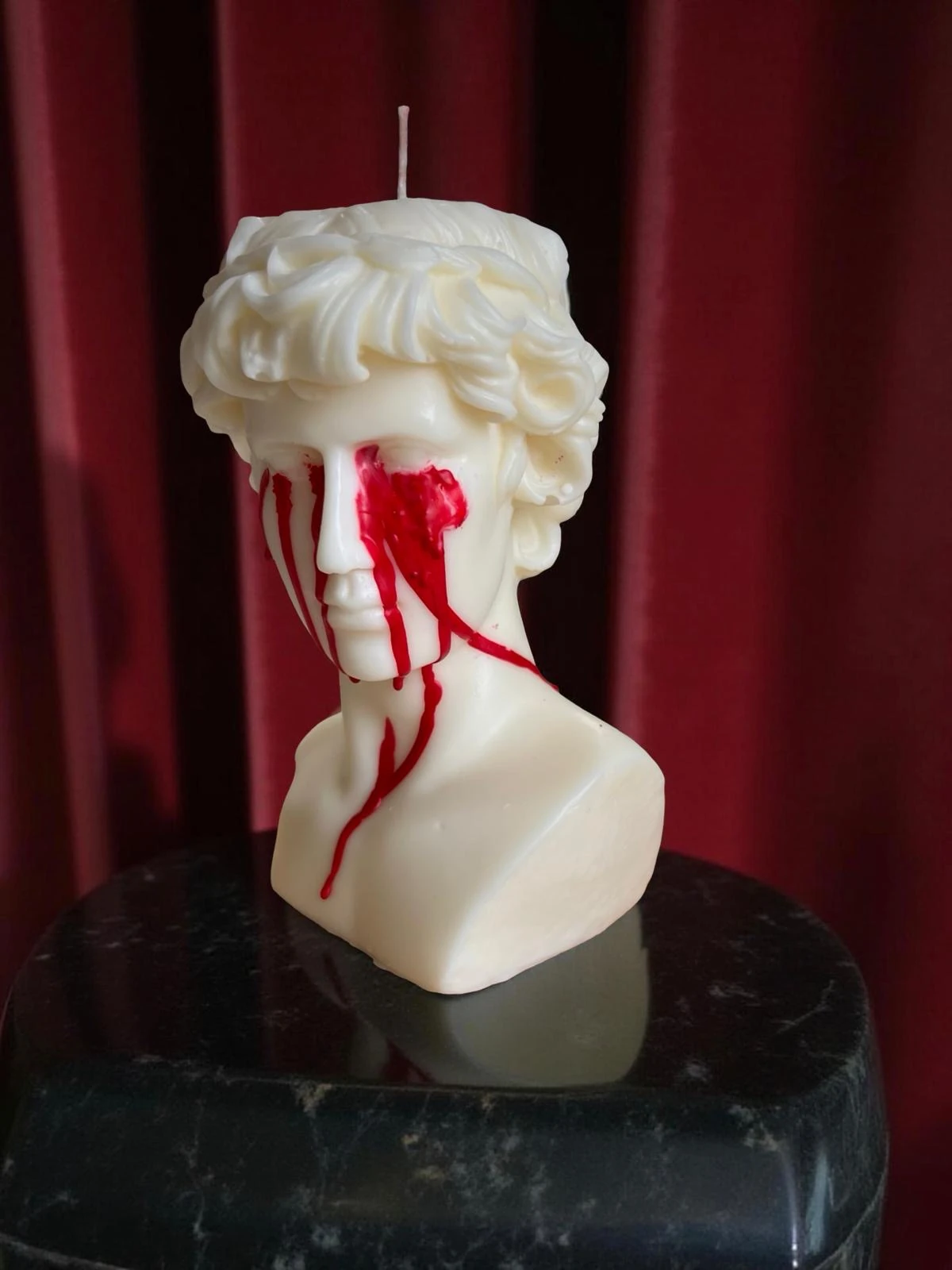 David Grande – Büyük Boy Sanatsal Büst Mum