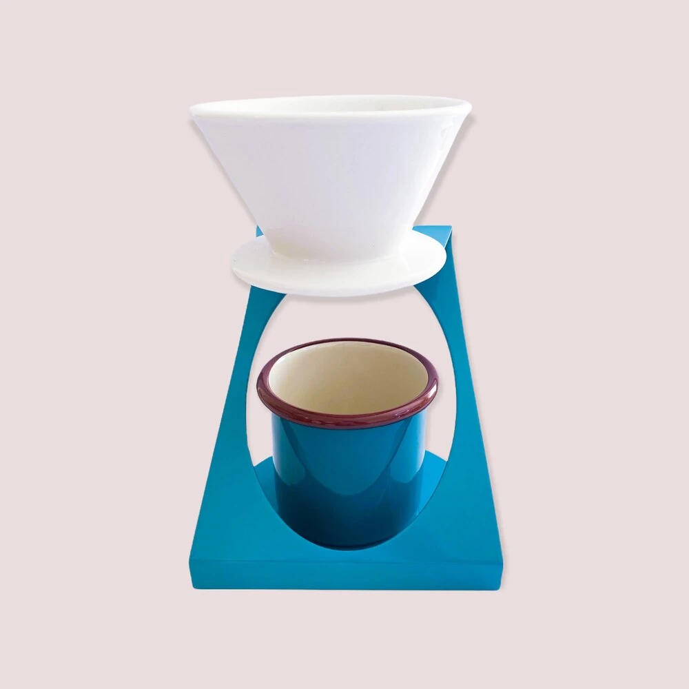 Turkuaz Z tipi Filtre Kahve Demleme Standı