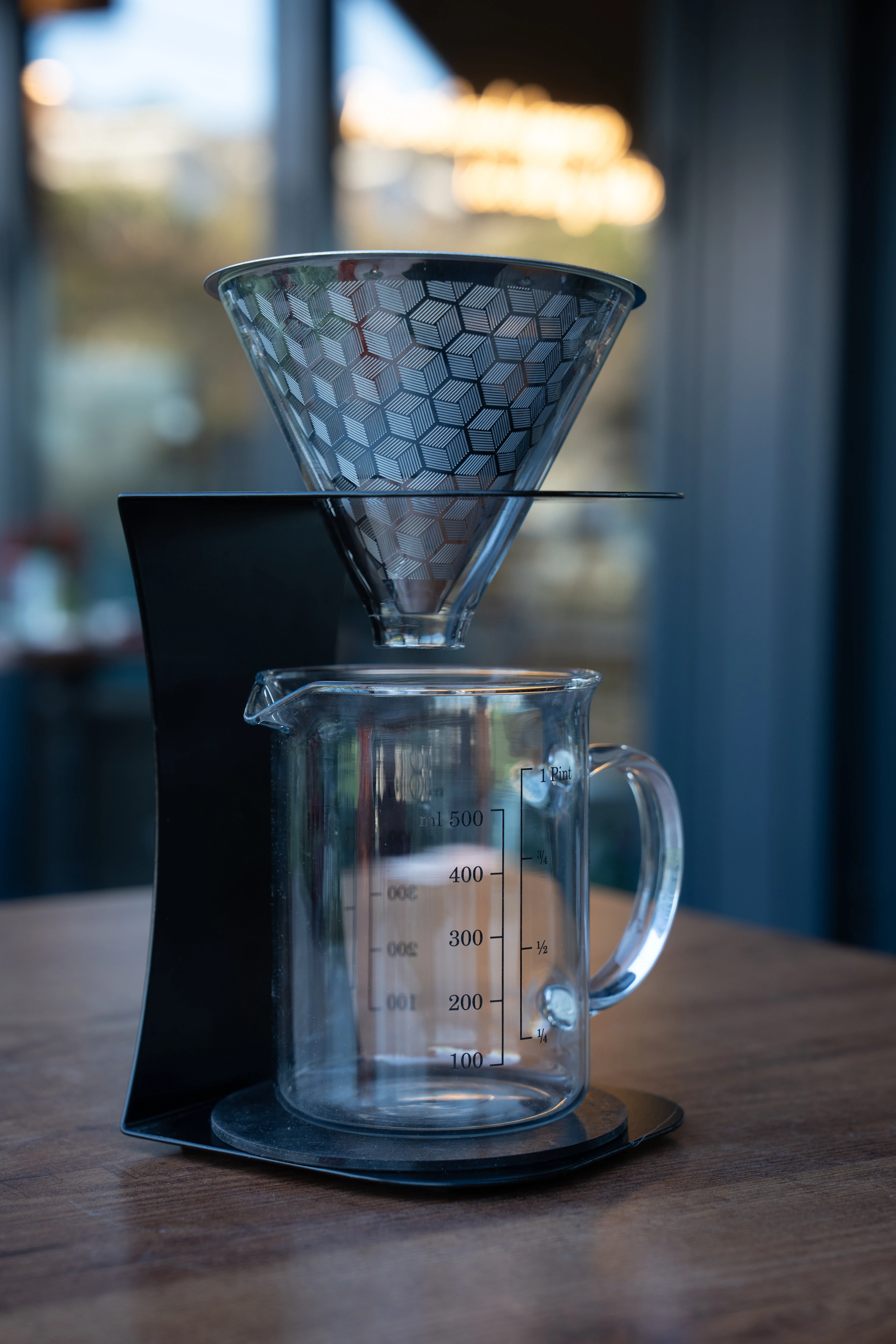 Metal Filtreli Pour-Over Kahve Demleme Seti