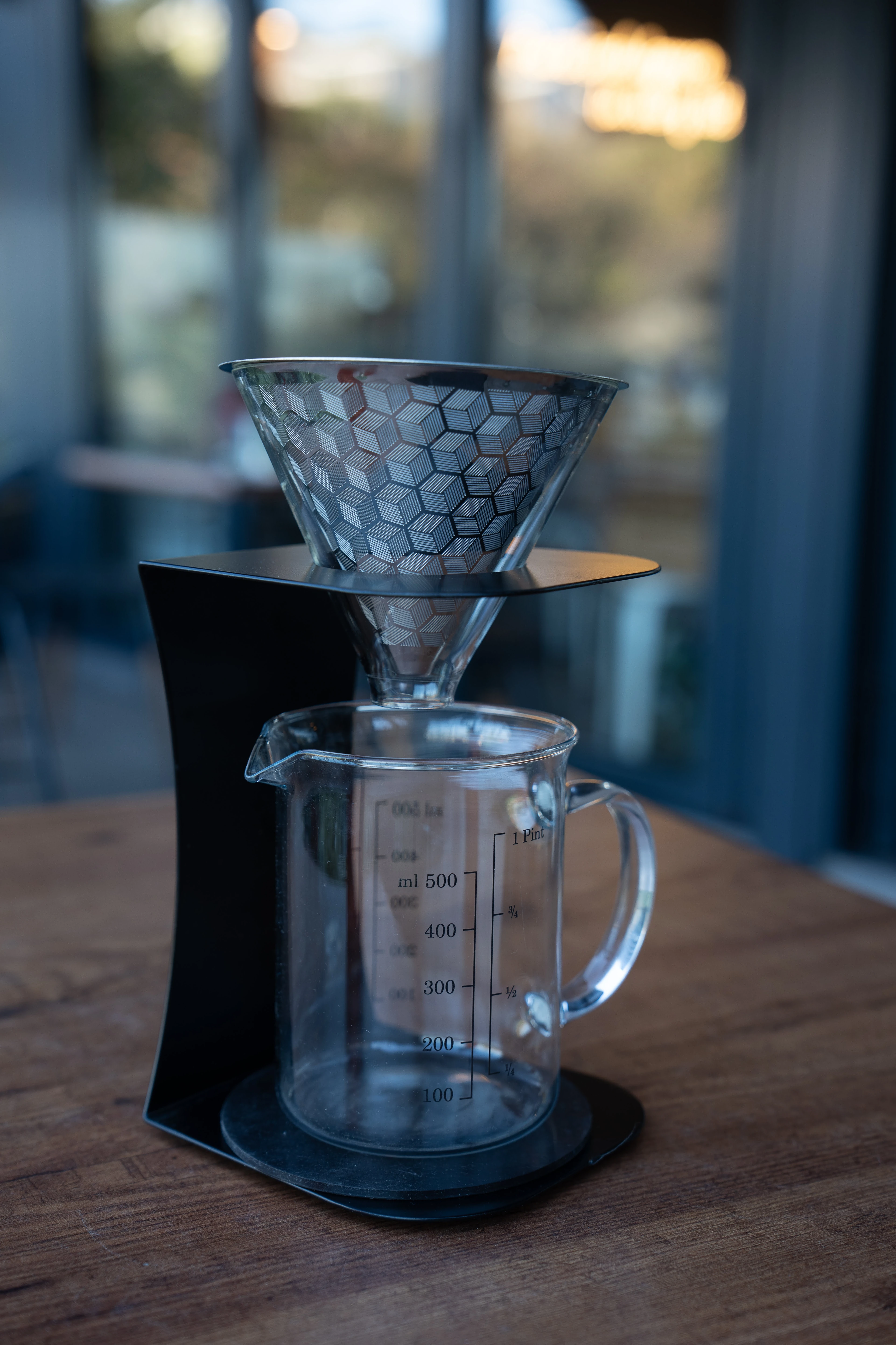 Metal Filtreli Pour-Over Kahve Demleme Seti
