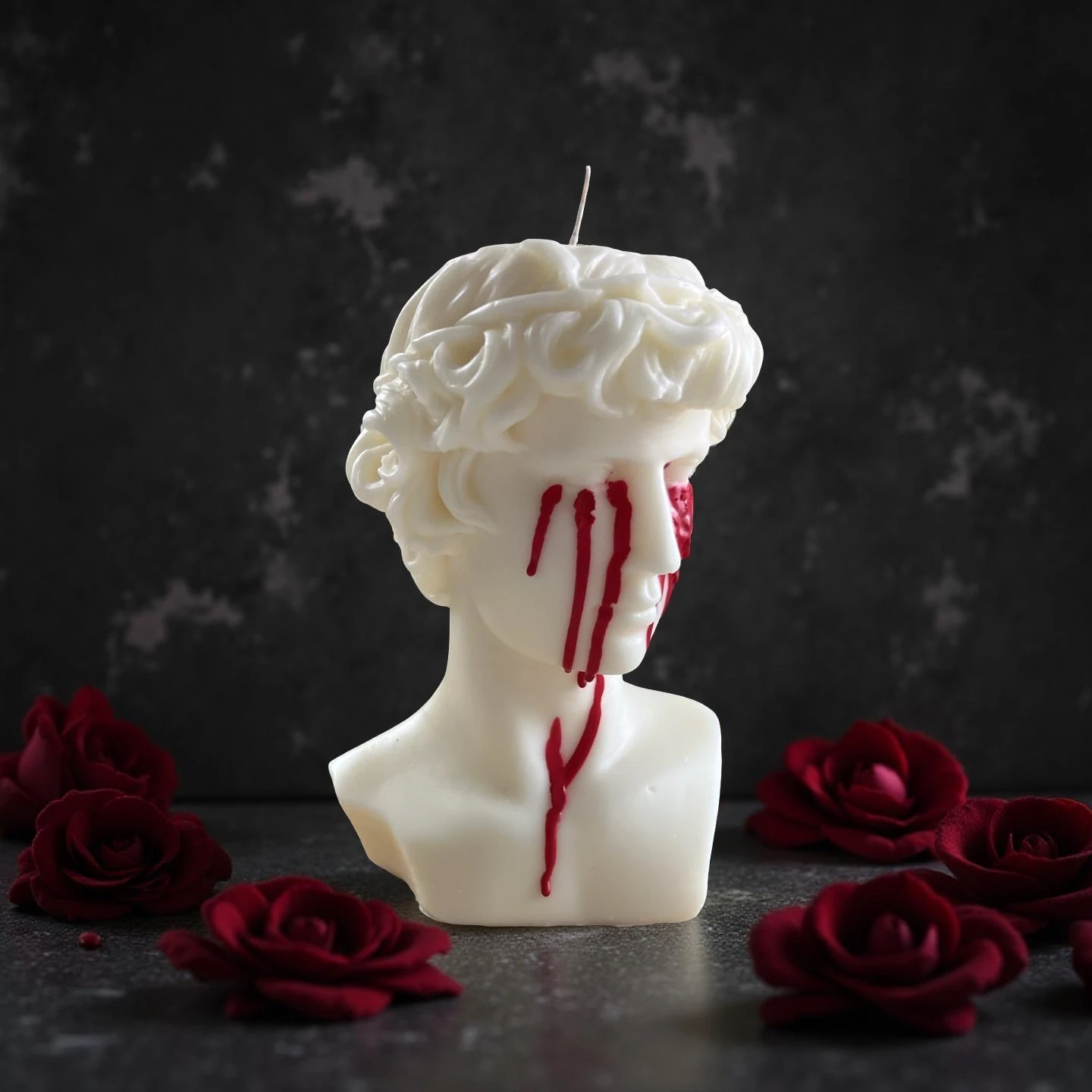 David Grande – Büyük Boy Sanatsal Büst Mum