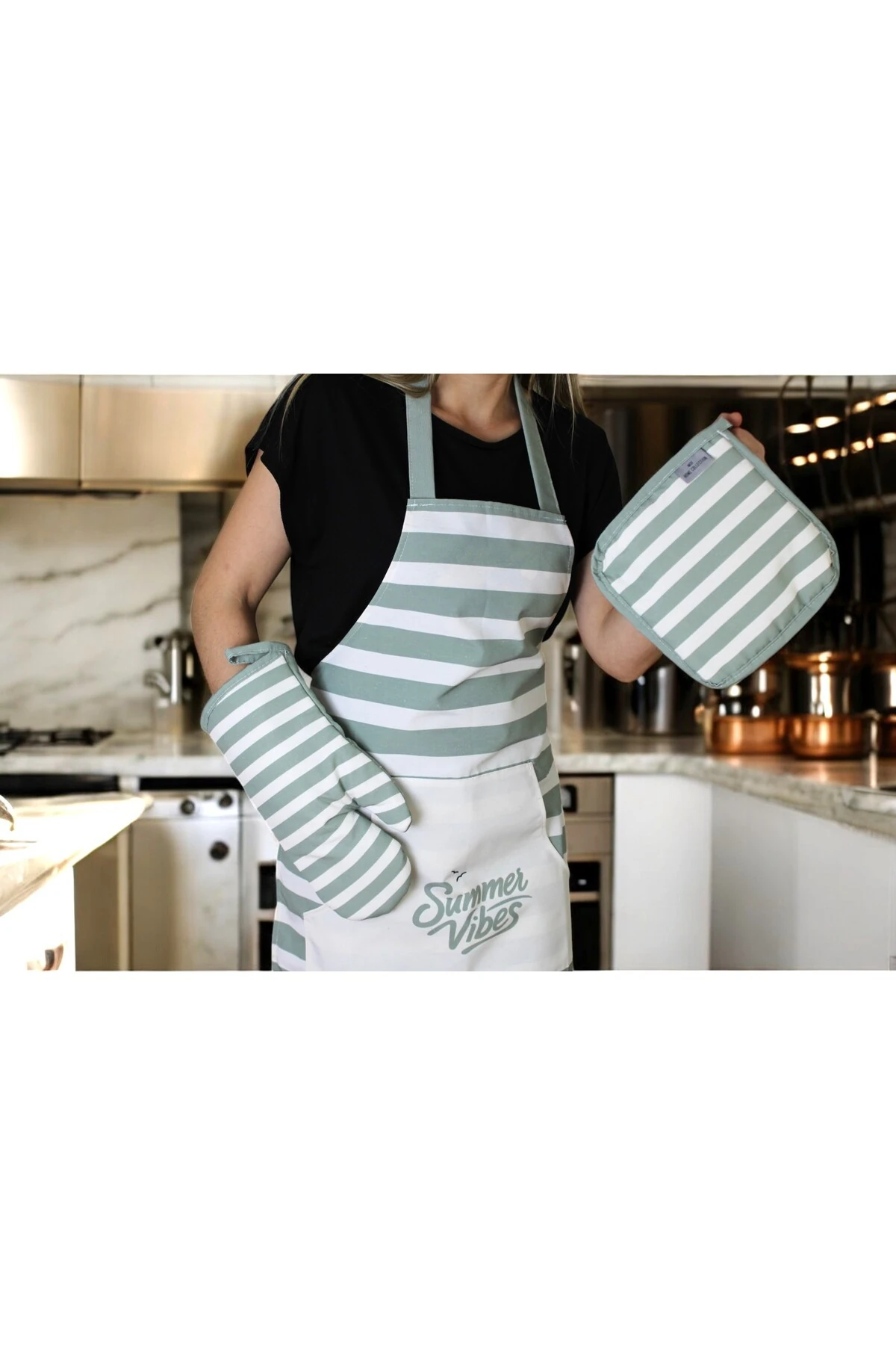 Mof Collection Summer Vibes Serisi Mutfak Önlüğü Seti