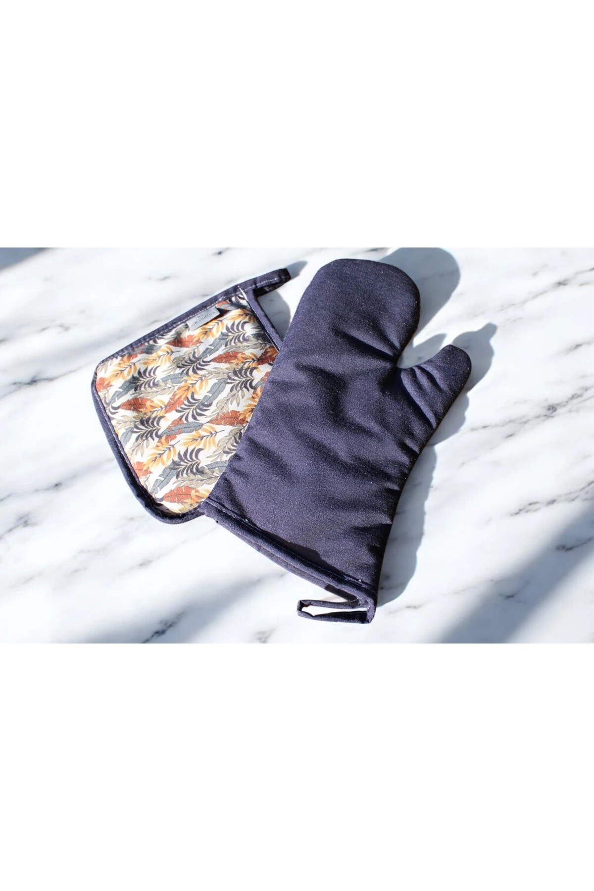 Mof Collection Tropikal Yapraklar Serisi Mutfak Önlüğü Seti