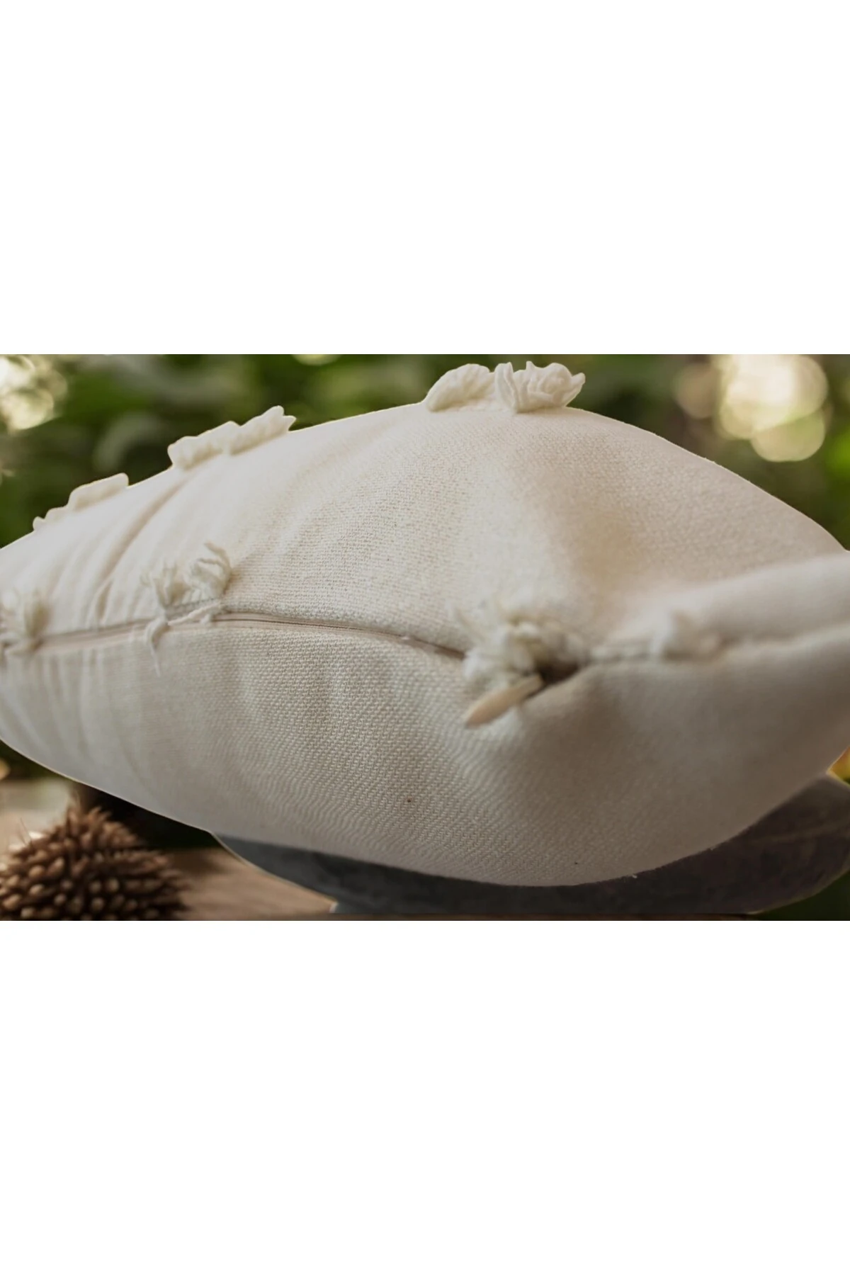 Mof Home Collection Kelebek Puantiye Kırlent Kılıfı