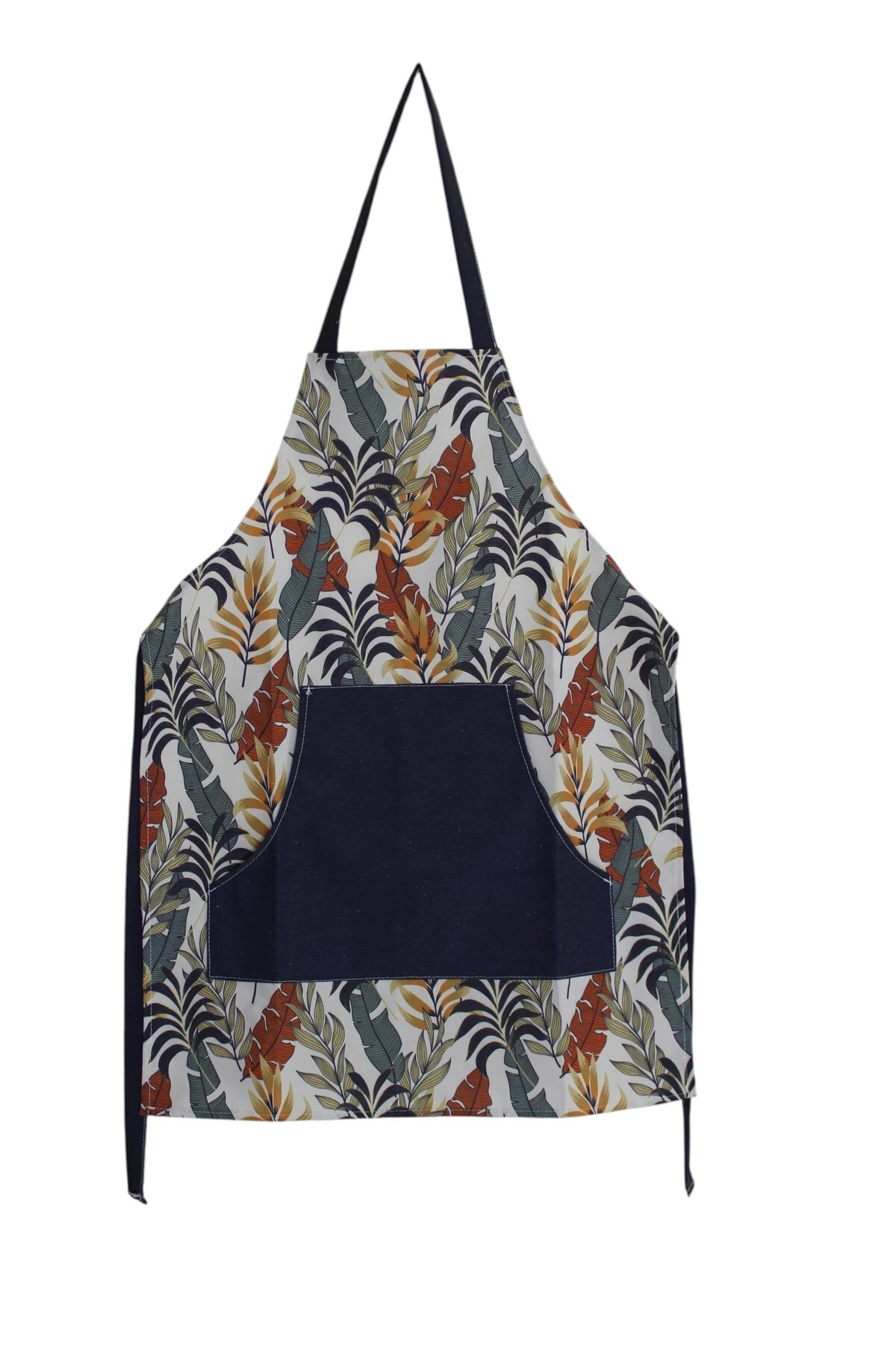 Mof Collection Tropikal Yapraklar Serisi Mutfak Önlüğü Seti