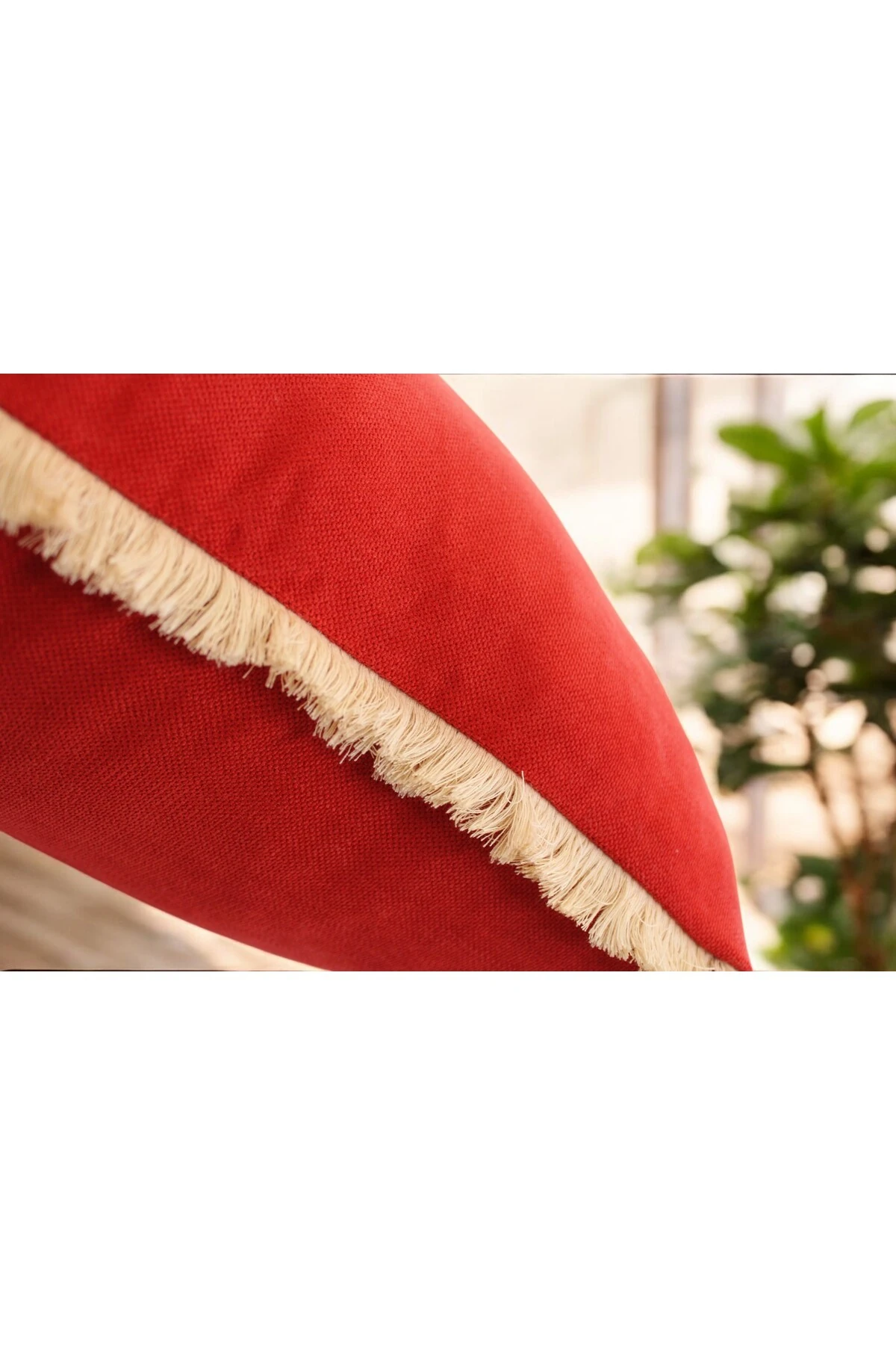 Mof Home Collection Saçaklı Kırlent Kılıfı