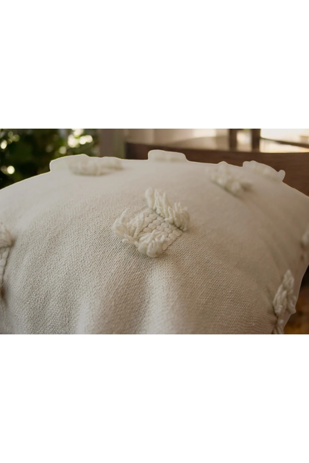 Mof Home Collection Kelebek Puantiye Kırlent Kılıfı