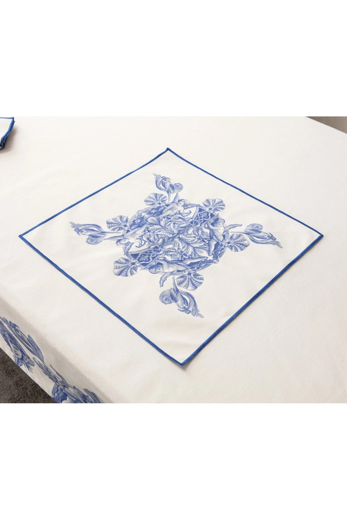 Mof Collection Mavi Düşler Serisi 6Lı Peçete Seti