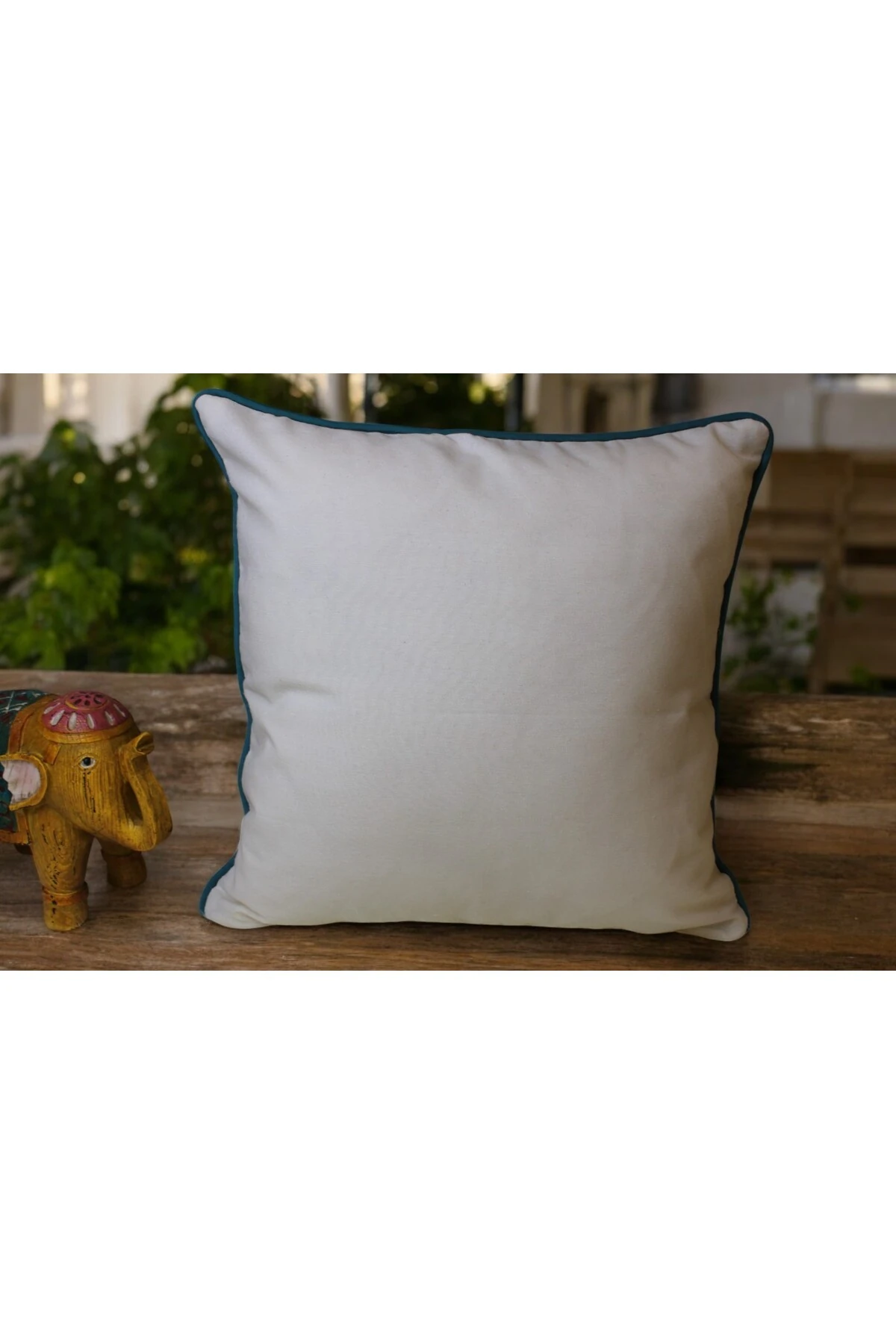 Mof Home Collection Çift Taraflı Etnik Biyeli Kırlent Kılıfı