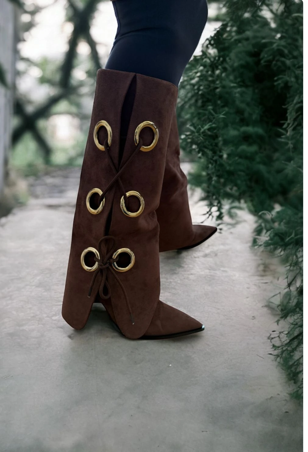 Zinnia Kahverengi Kadın Çizme