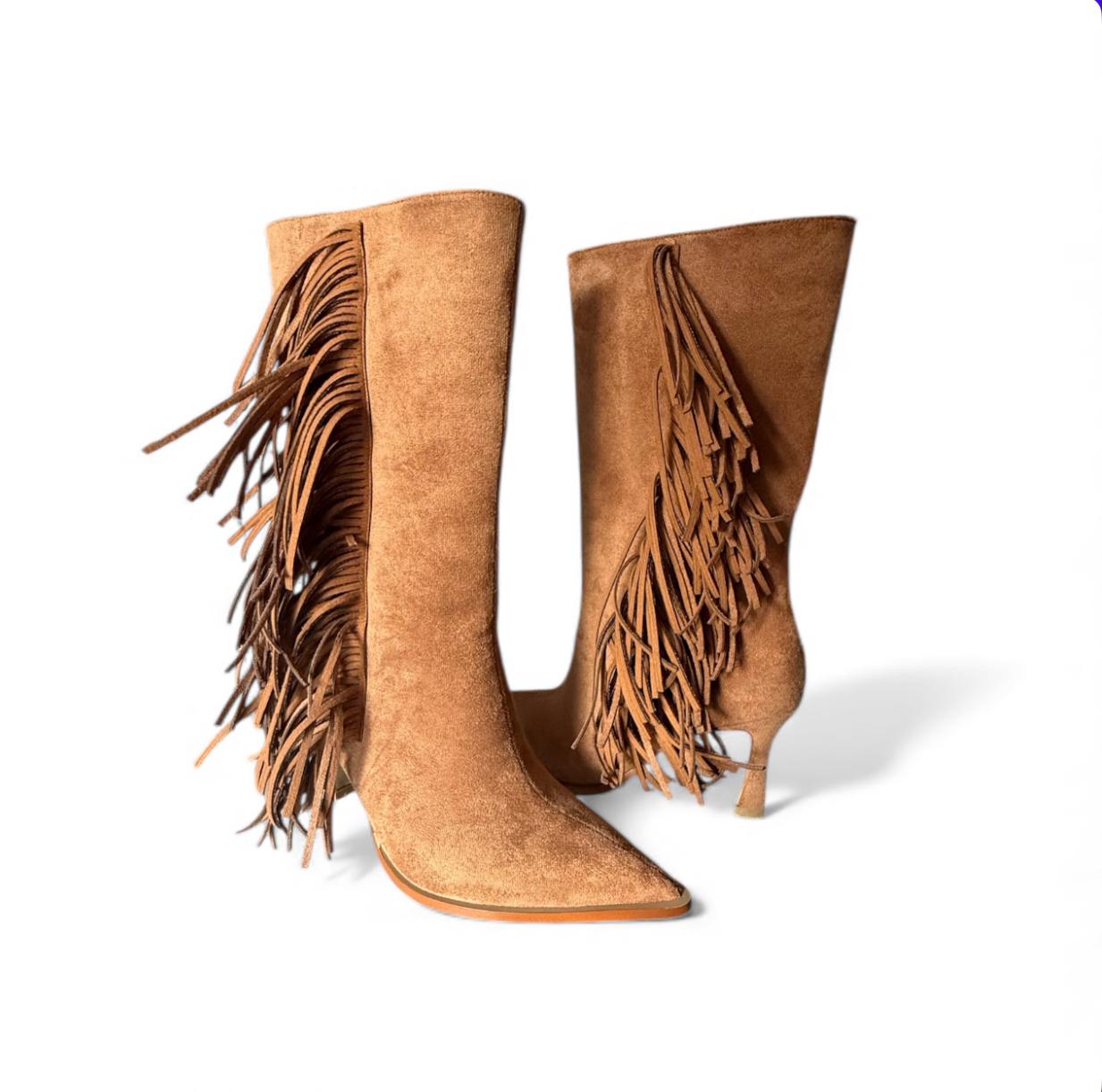 Statice Püsküllü Kadın Çizme