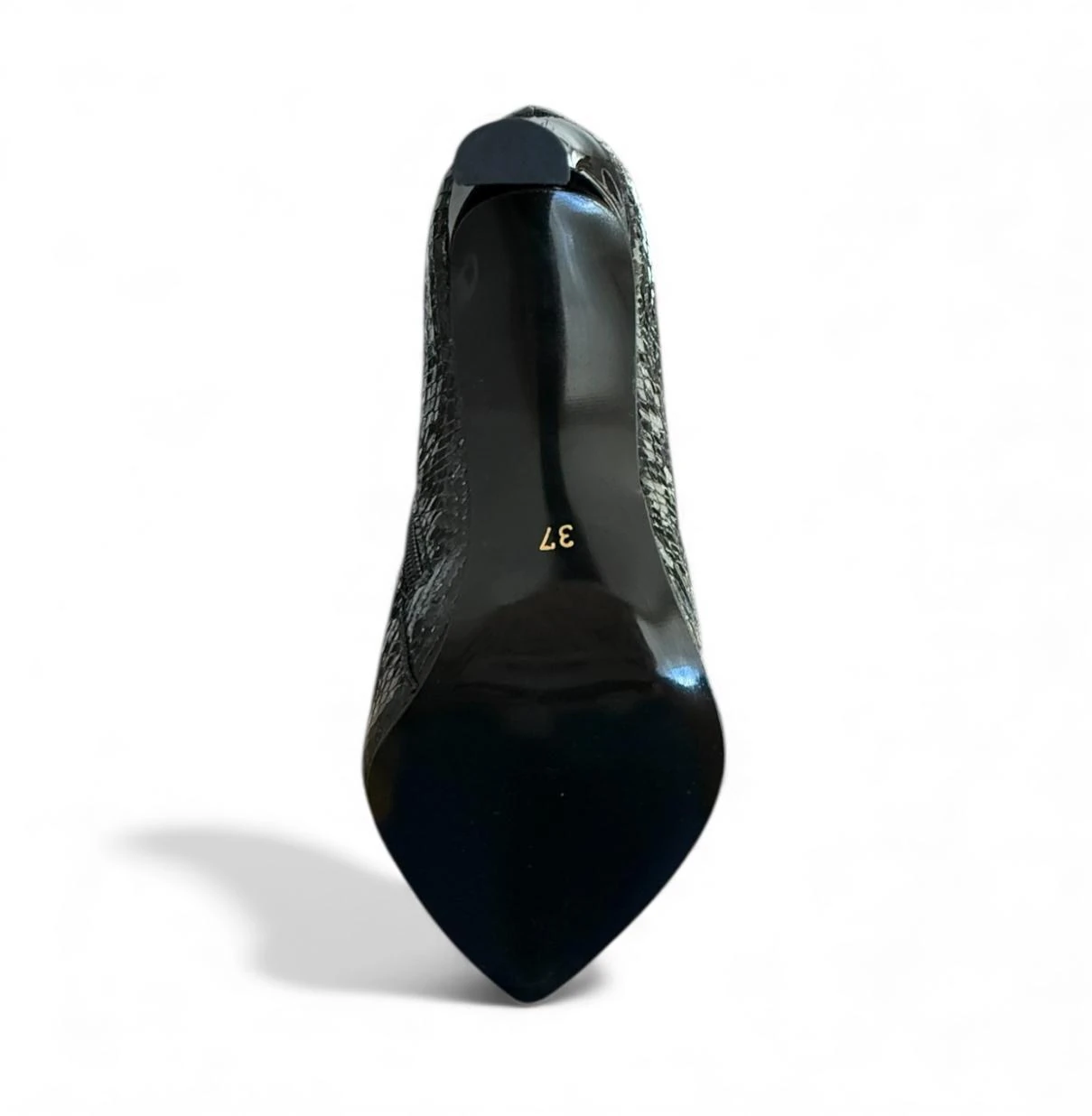 Scaly Yılan Rugan Kadın Topuklu Çizme