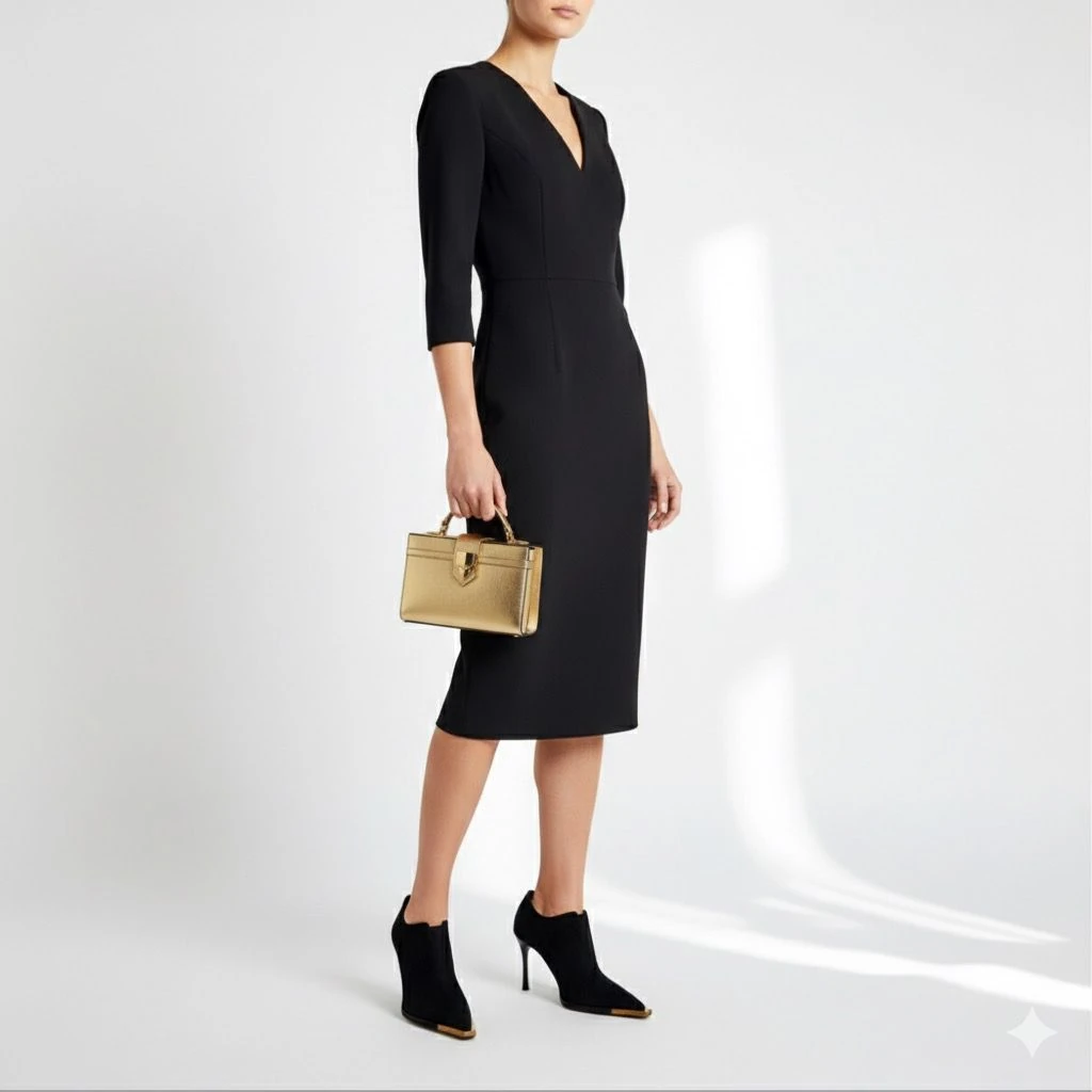 TOSCANO Gold Detaylı Süet Bot