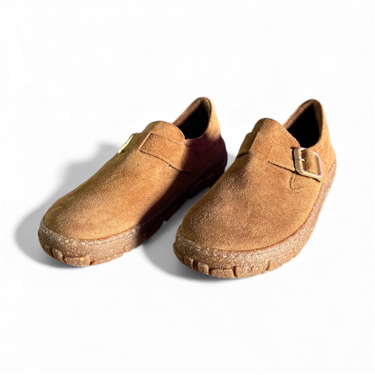 PANSY TABA RENGİ SÜET KADIN LOAFER