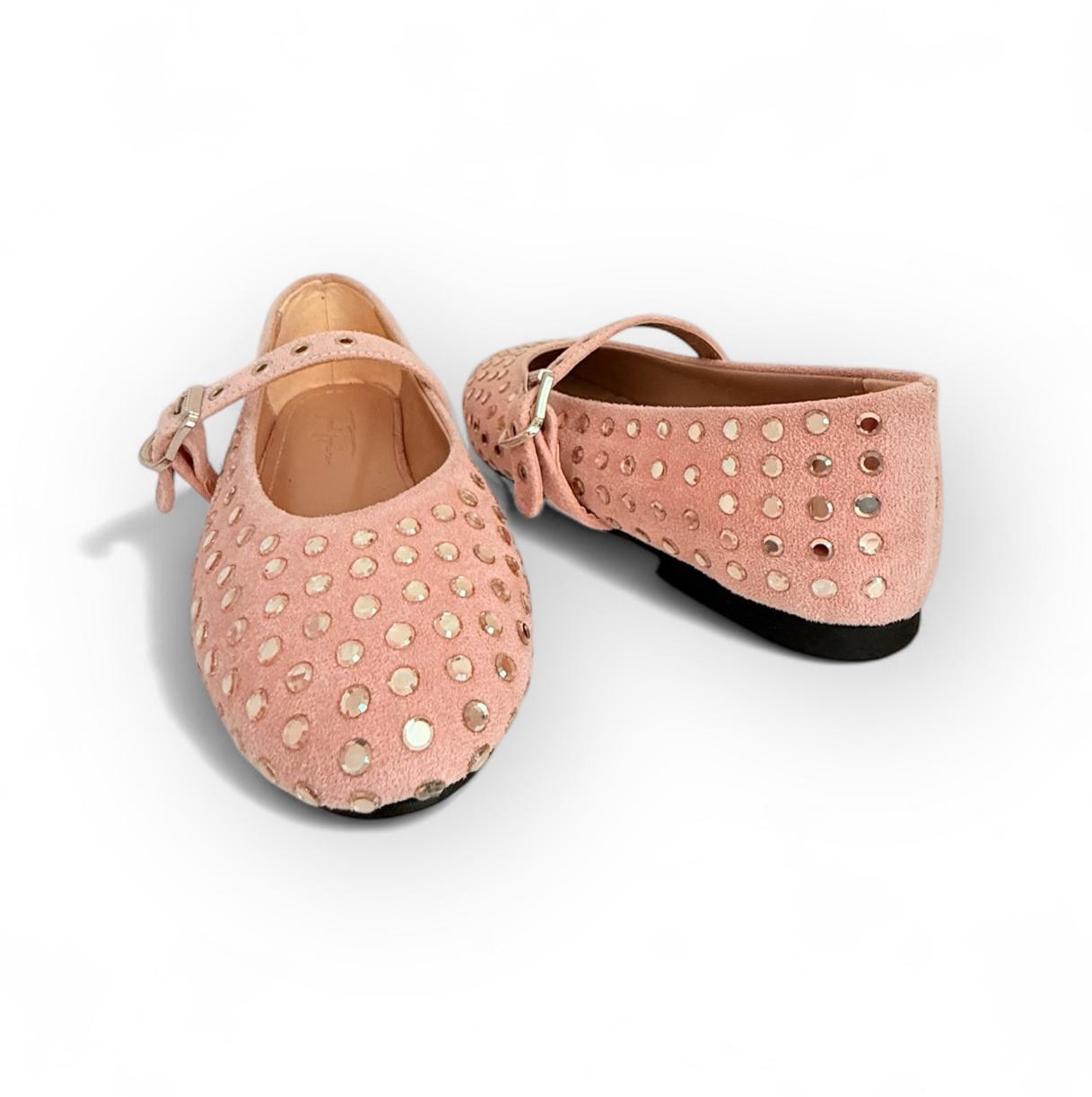 THYME PEMBE ZIMBALI KADIN BABET