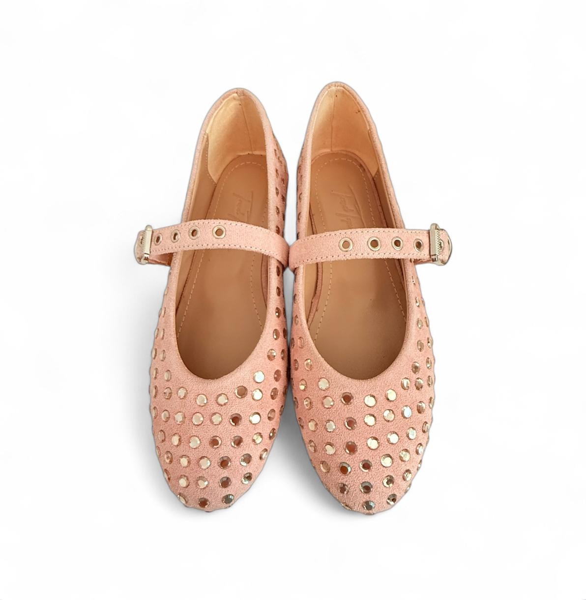 THYME PEMBE ZIMBALI KADIN BABET