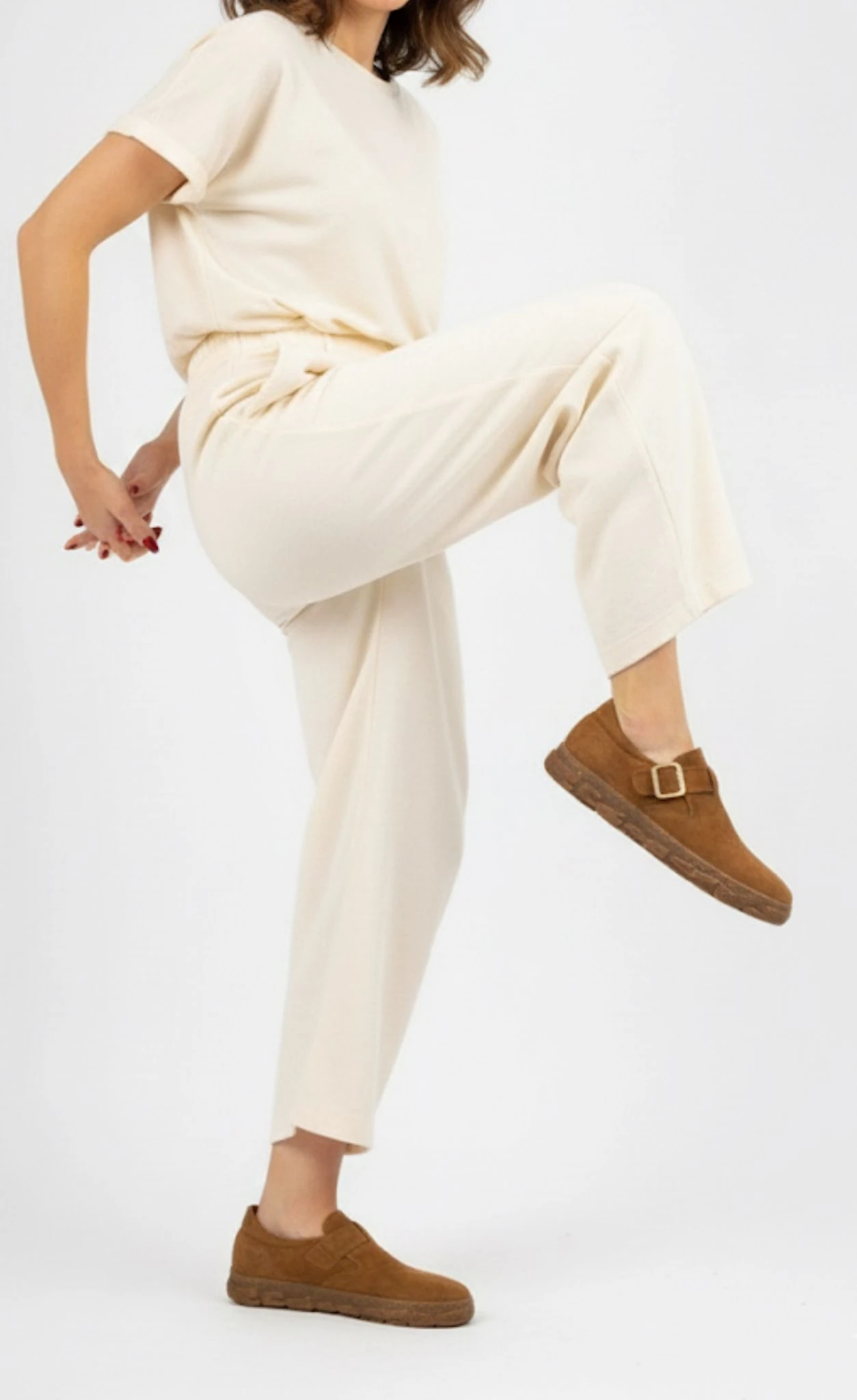 PANSY TABA RENGİ SÜET KADIN LOAFER