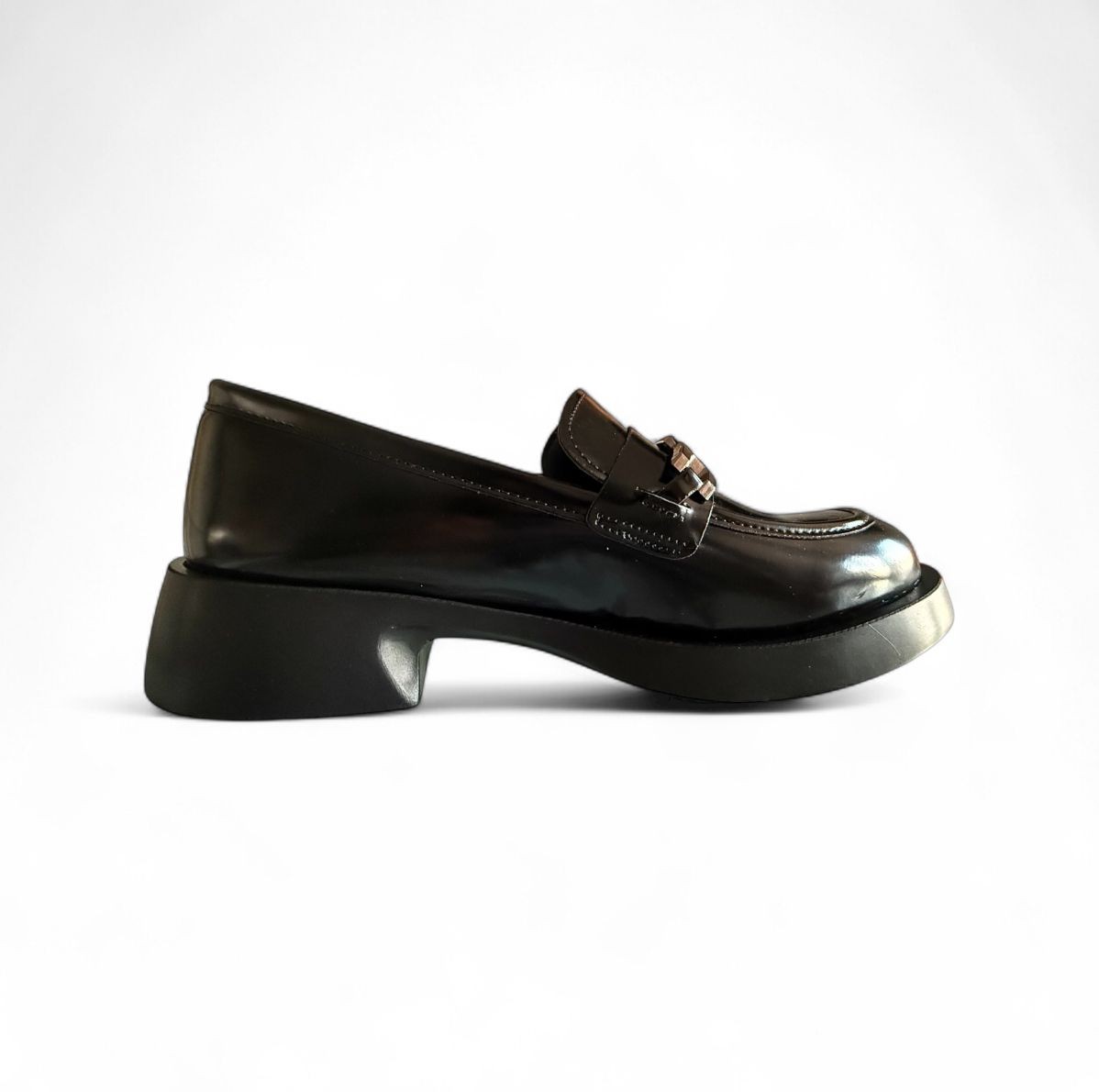 ALDER SİYAH KADIN LOAFER AYAKKABI