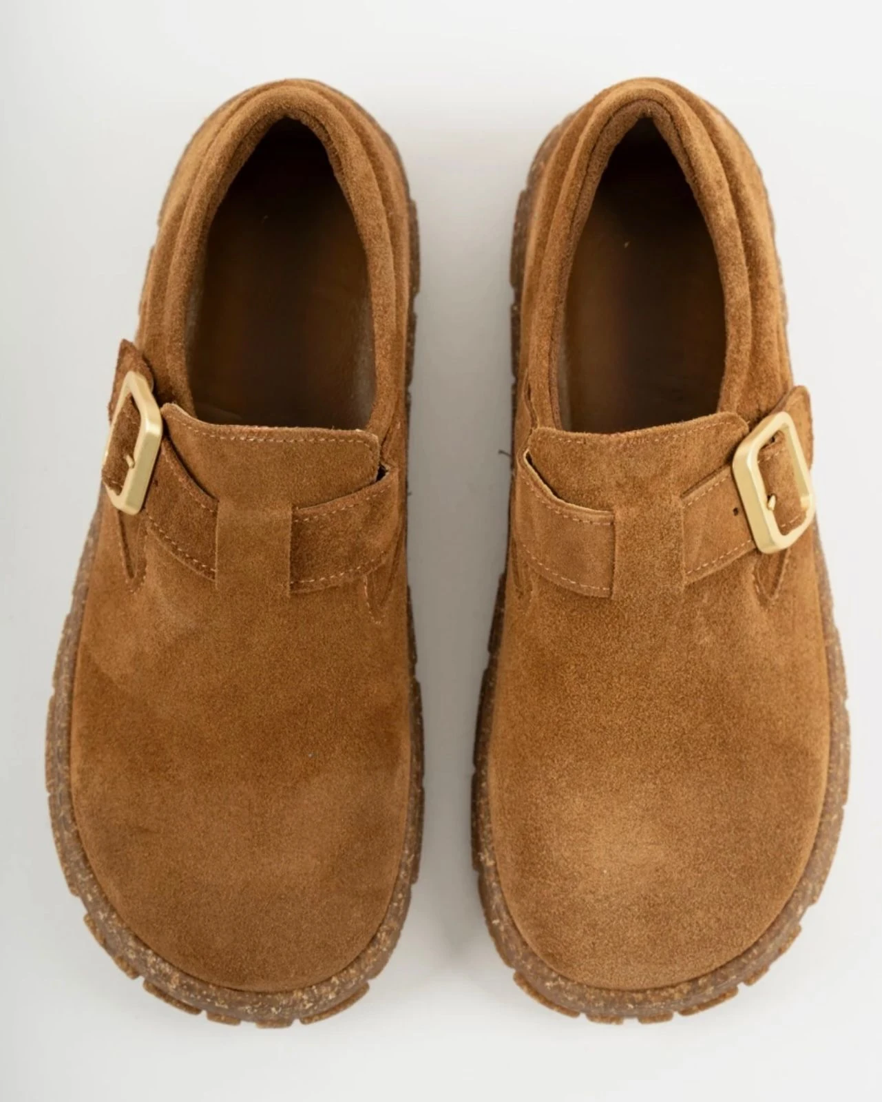 PANSY TABA RENGİ SÜET KADIN LOAFER