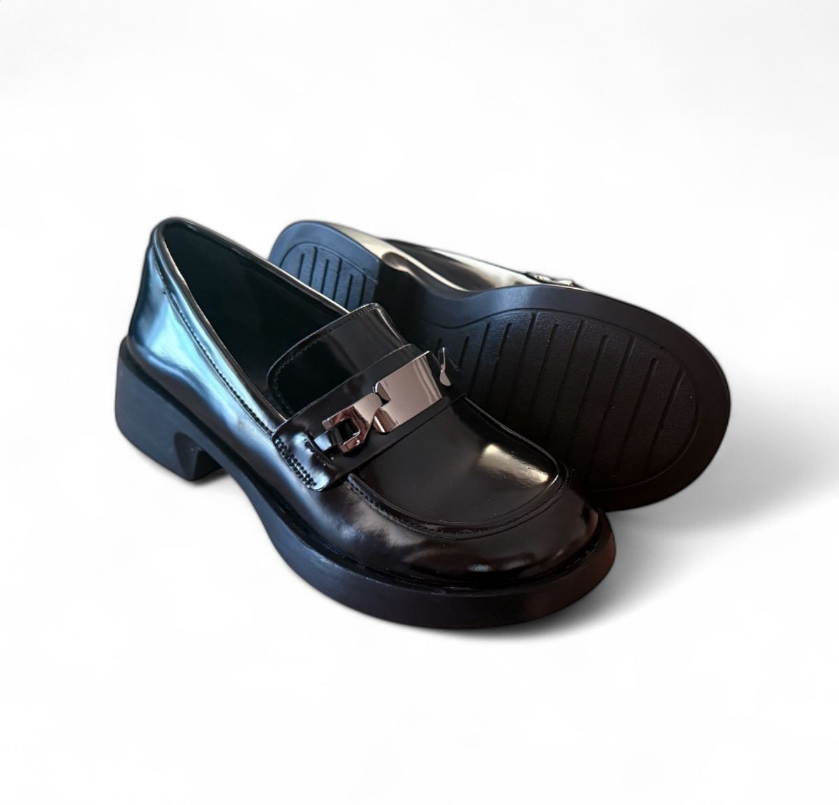 ALDER SİYAH KADIN LOAFER AYAKKABI