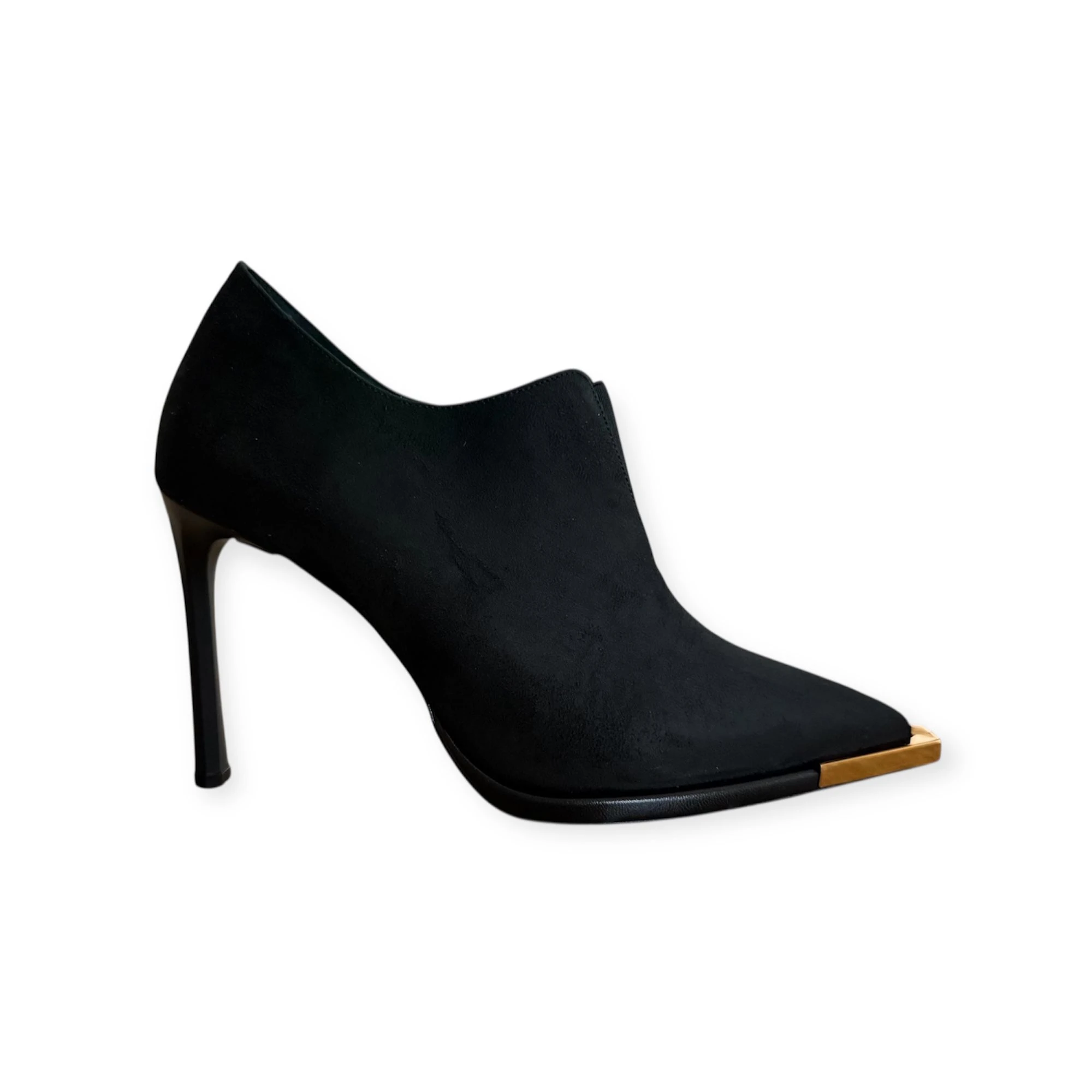 TOSCANO Gold Detaylı Süet Bot