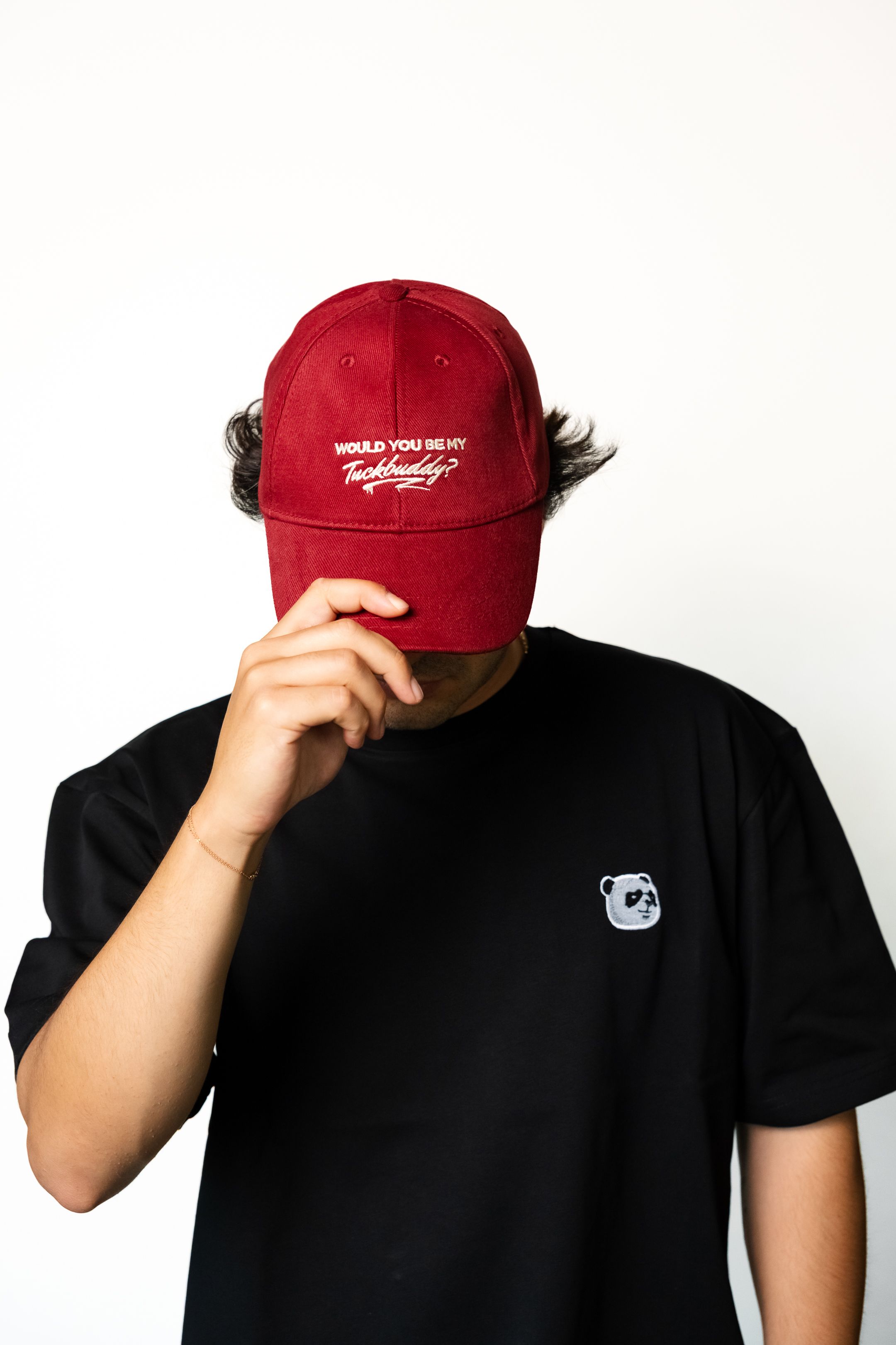 Would You Be My Tuckbuddy Şapka Unisex (Bordo)