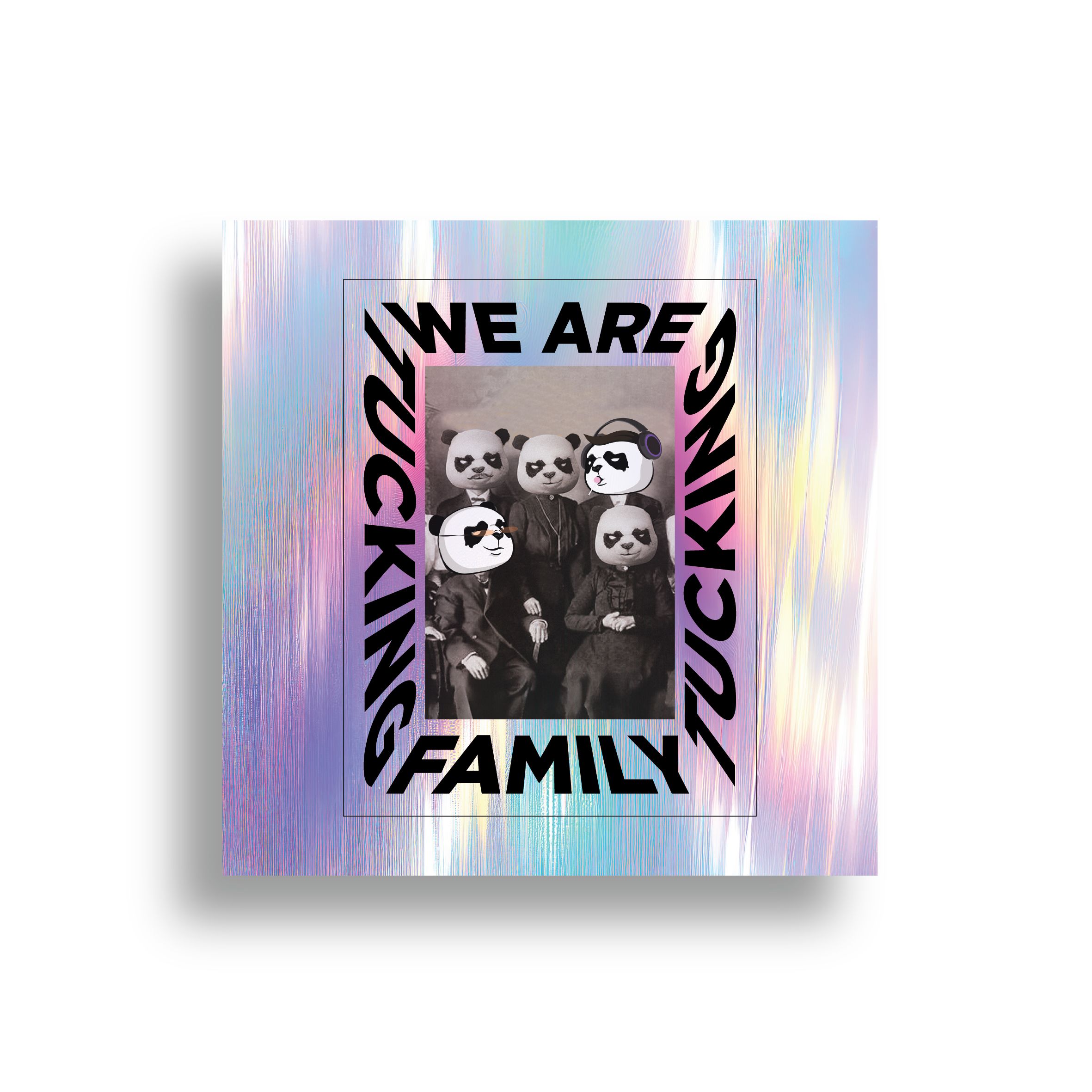 We Are Tucking Family Sticker