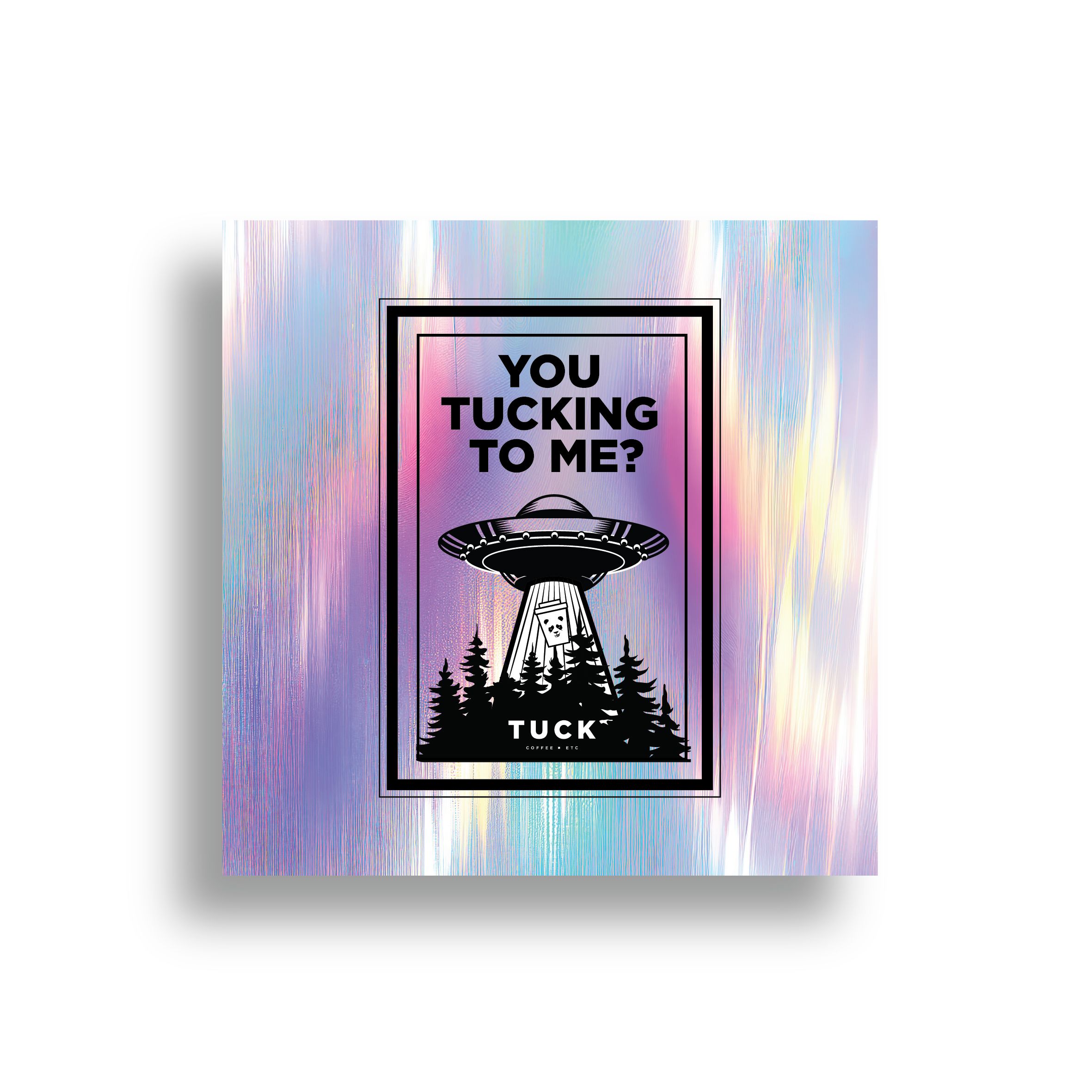 You Tucking To Me Sticker